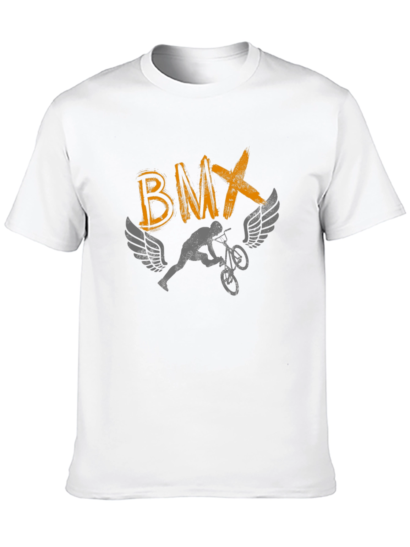 BMX Winged Rider Graphic T-Shirt