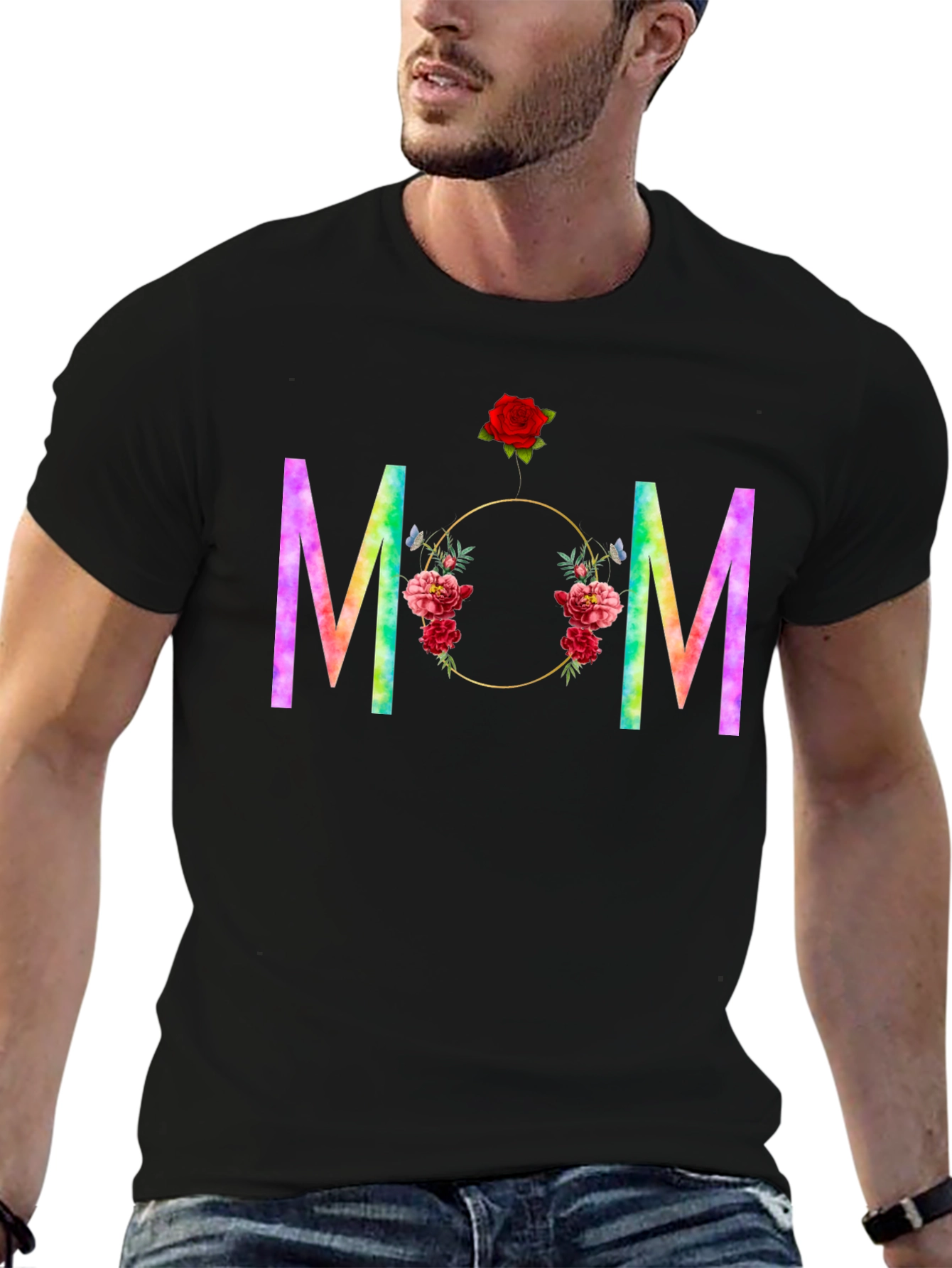 Stylish Mom Graphic T-Shirt