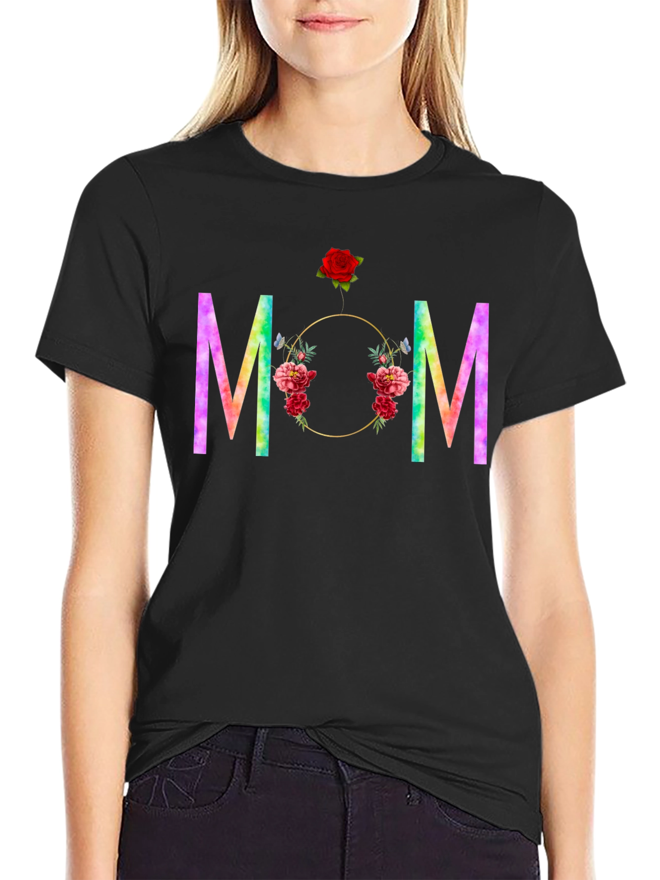Stylish Mom Graphic T-Shirt