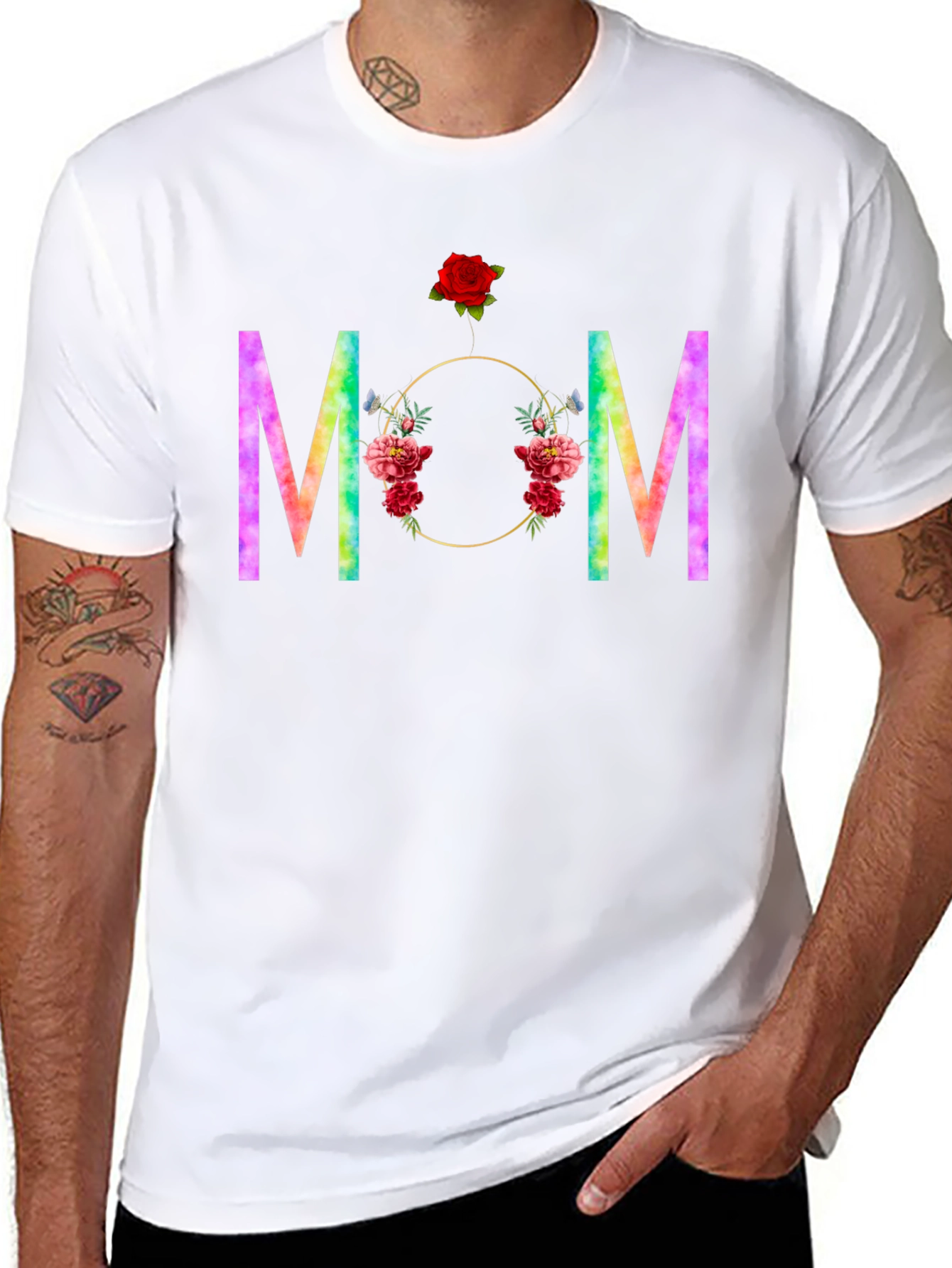 Stylish Mom Graphic T-Shirt