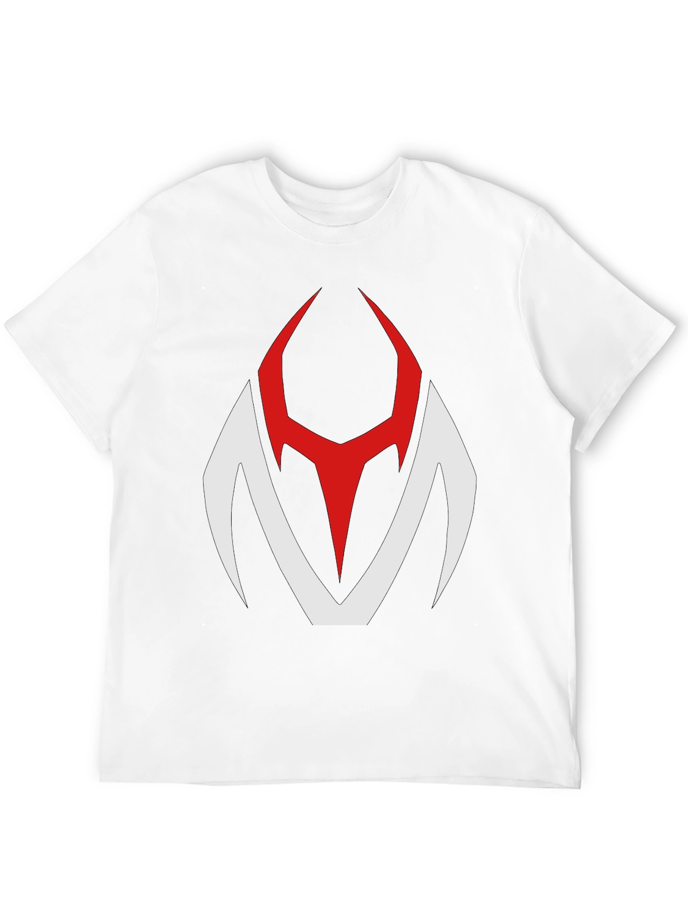 Modern Graphic T-Shirt - Red & White Logo