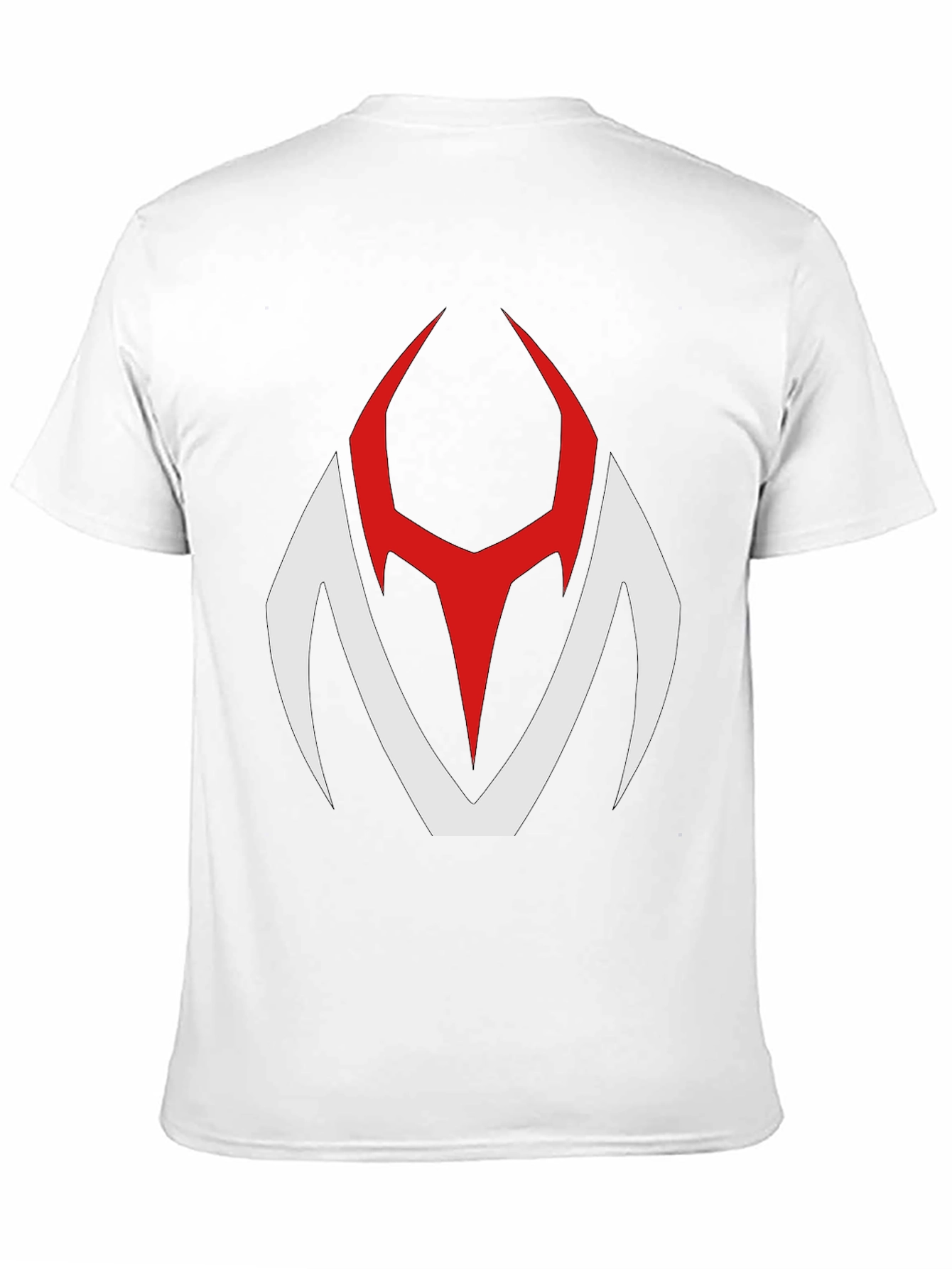 Modern Graphic T-Shirt - Red & White Logo