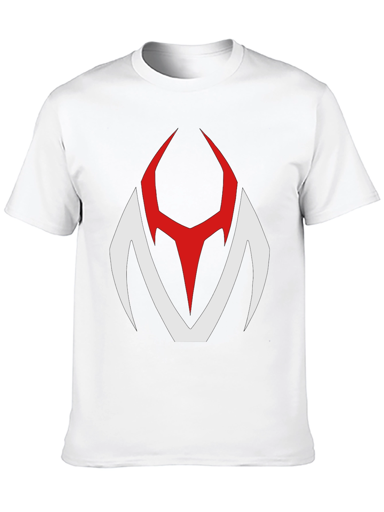 Modern Graphic T-Shirt - Red & White Logo