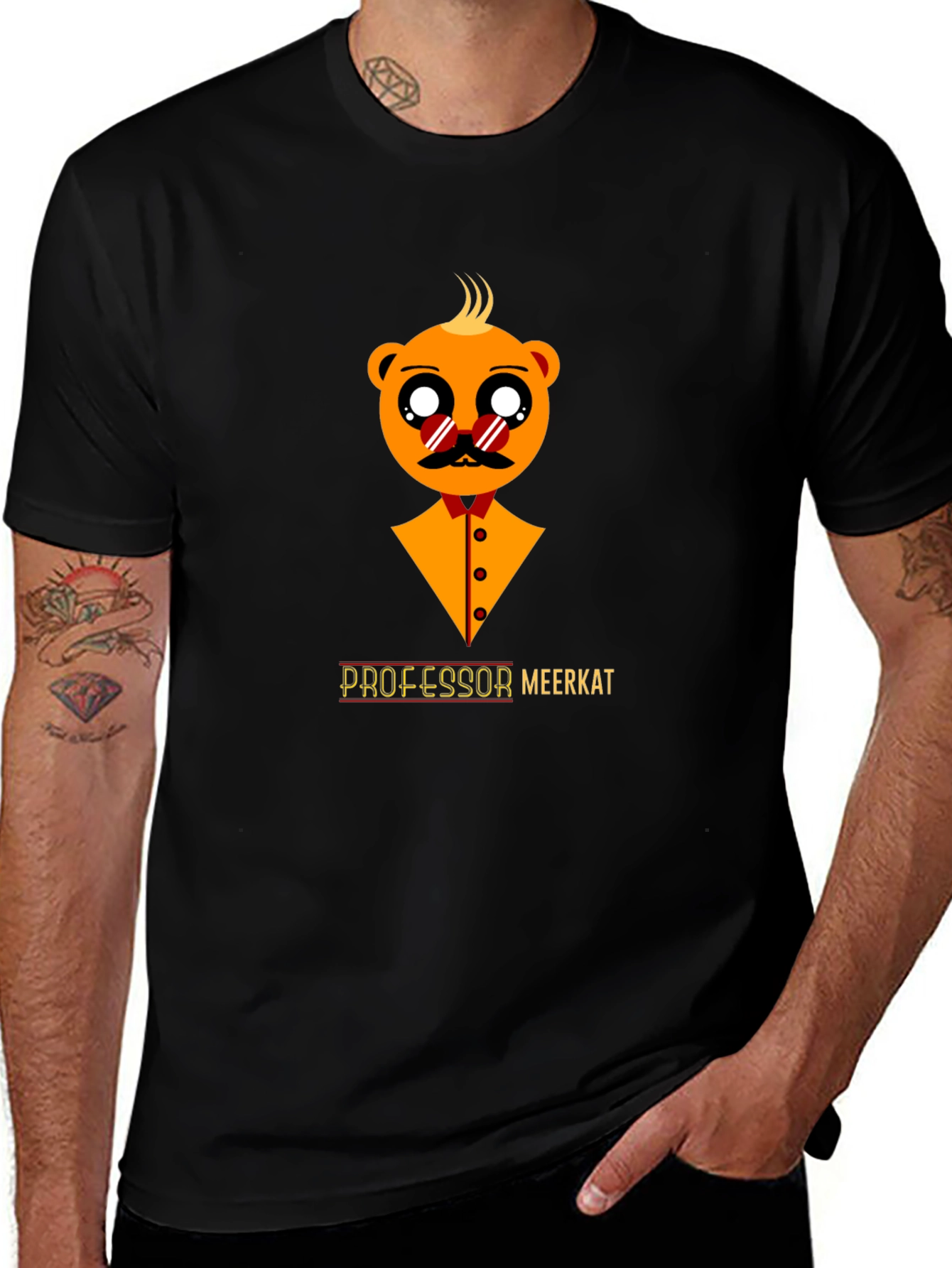 Professor Meerkat Graphic T-Shirt