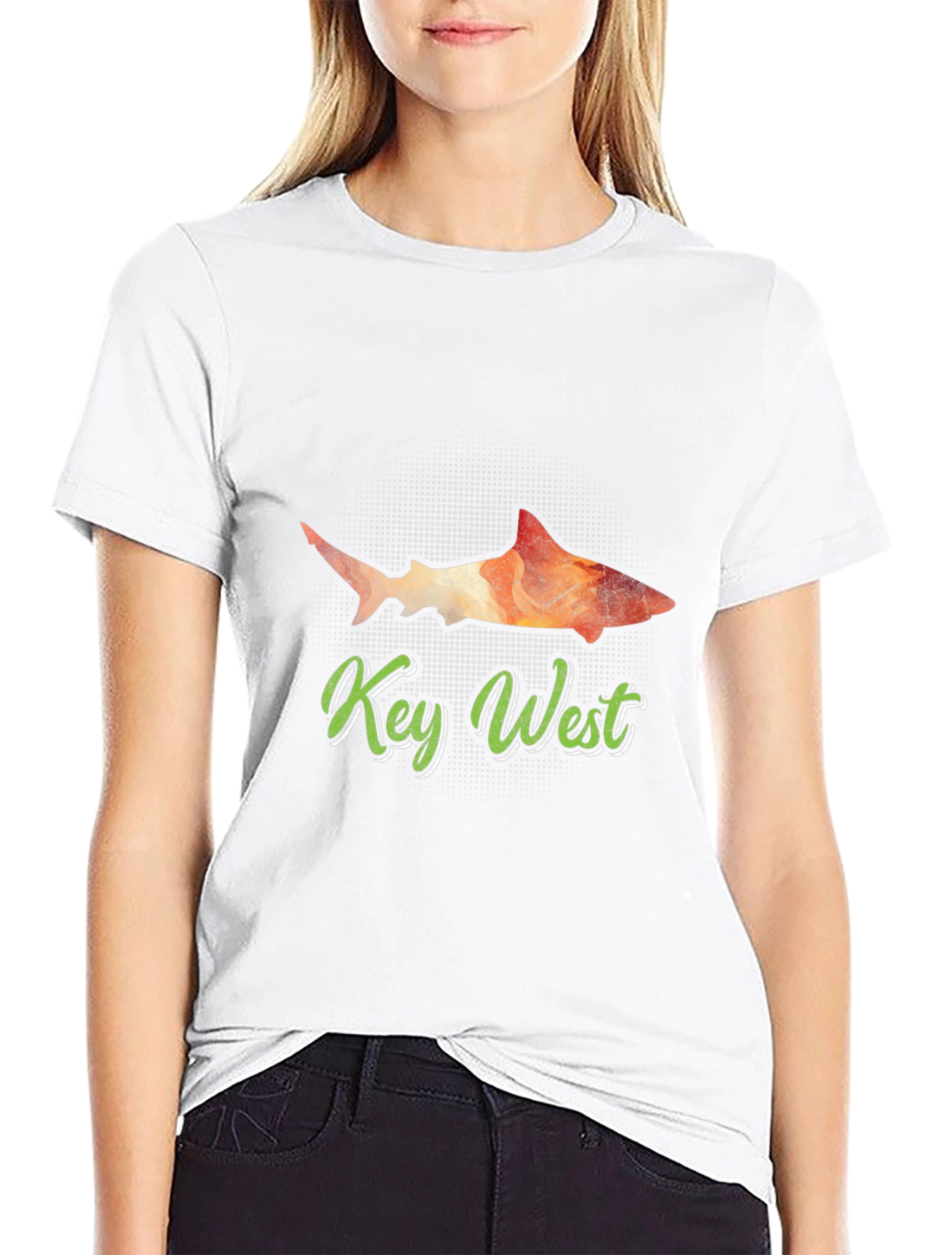 Key West Shark Graphic Tee