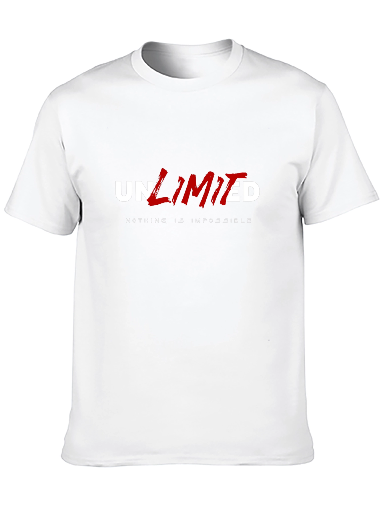 Unlimited Graphic Print T-Shirt