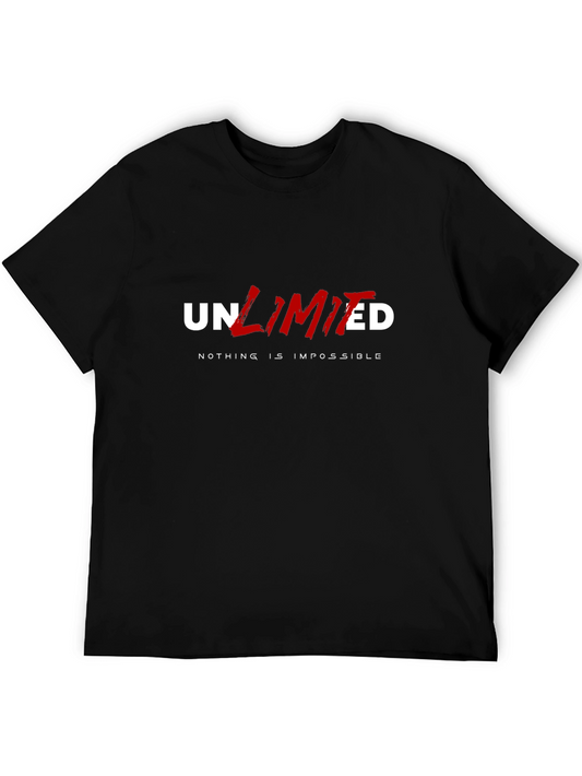 Unlimited Graphic Print T-Shirt