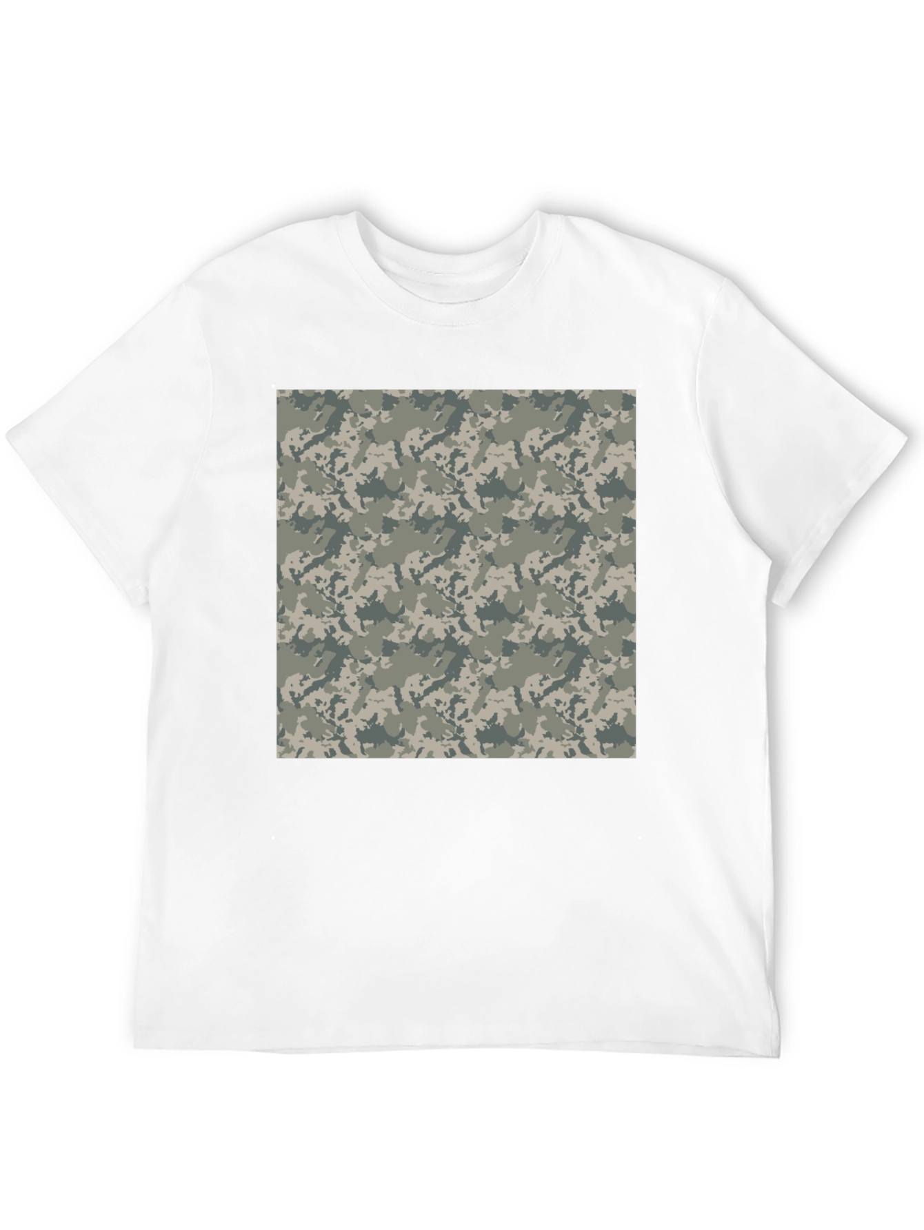 Camo Pattern T-Shirt