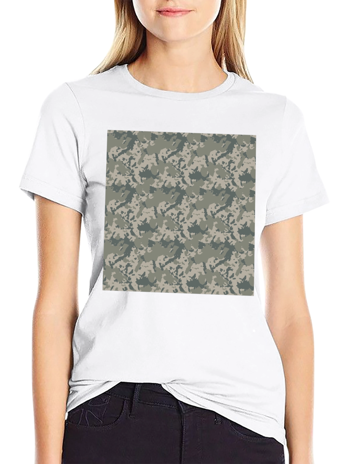 Camo Pattern T-Shirt