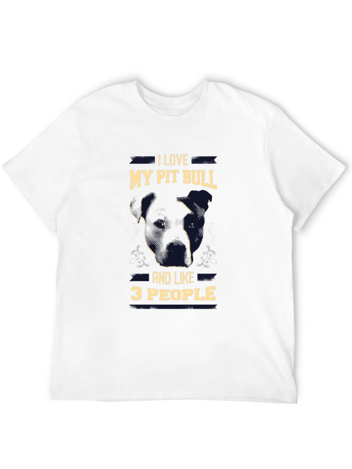 I Love My Pit Bull T-Shirt