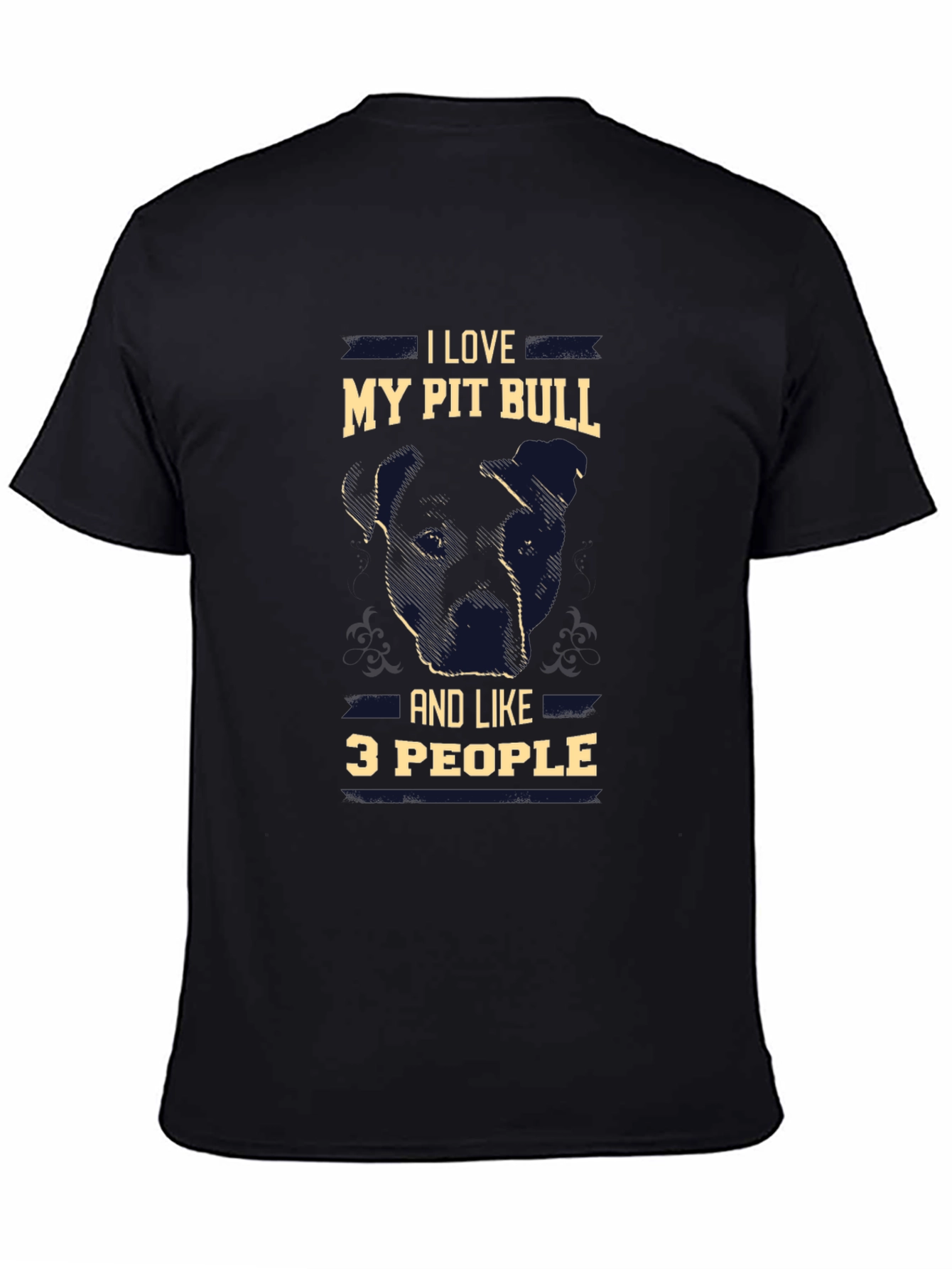 I Love My Pit Bull T-Shirt