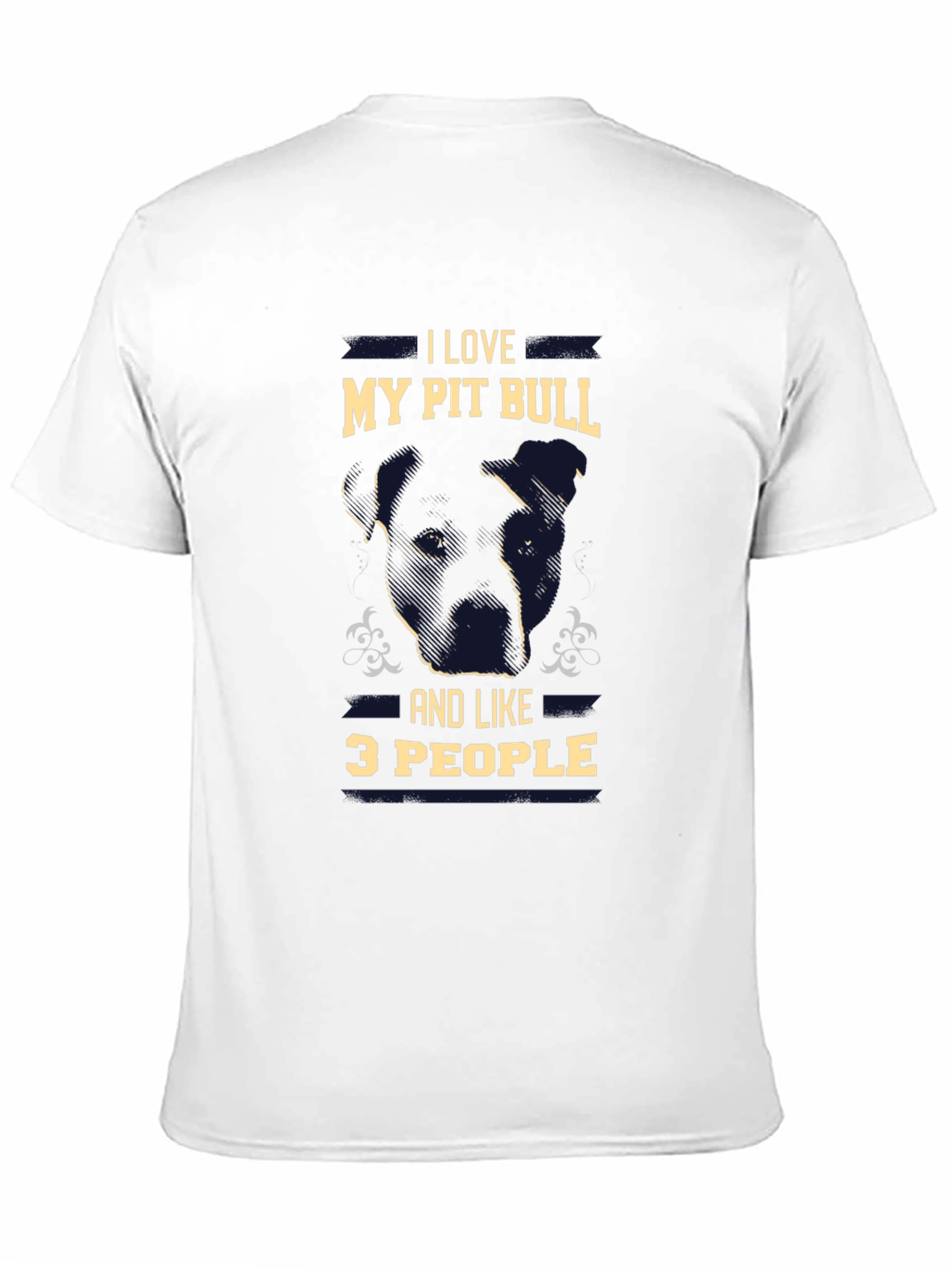 I Love My Pit Bull T-Shirt