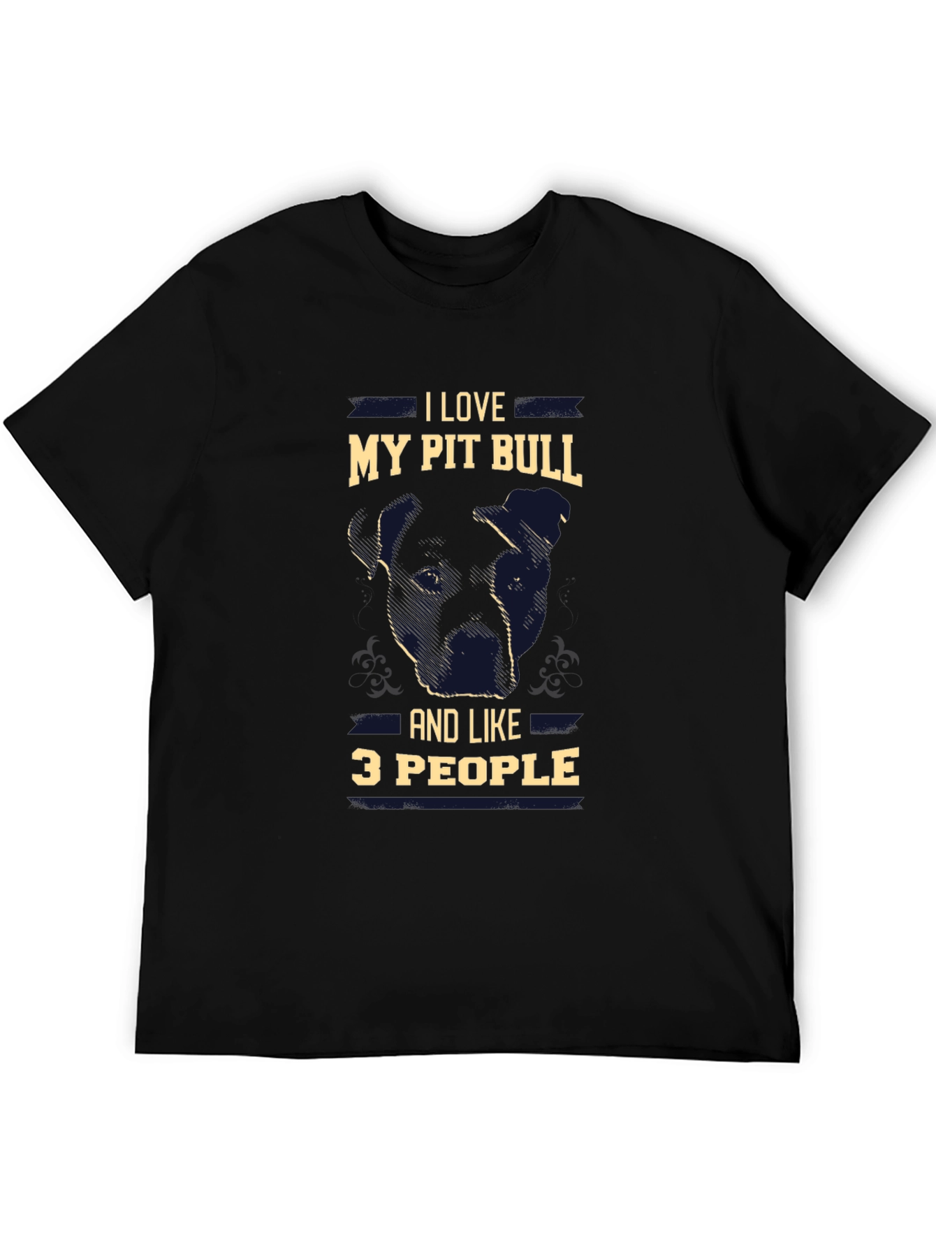 I Love My Pit Bull T-Shirt
