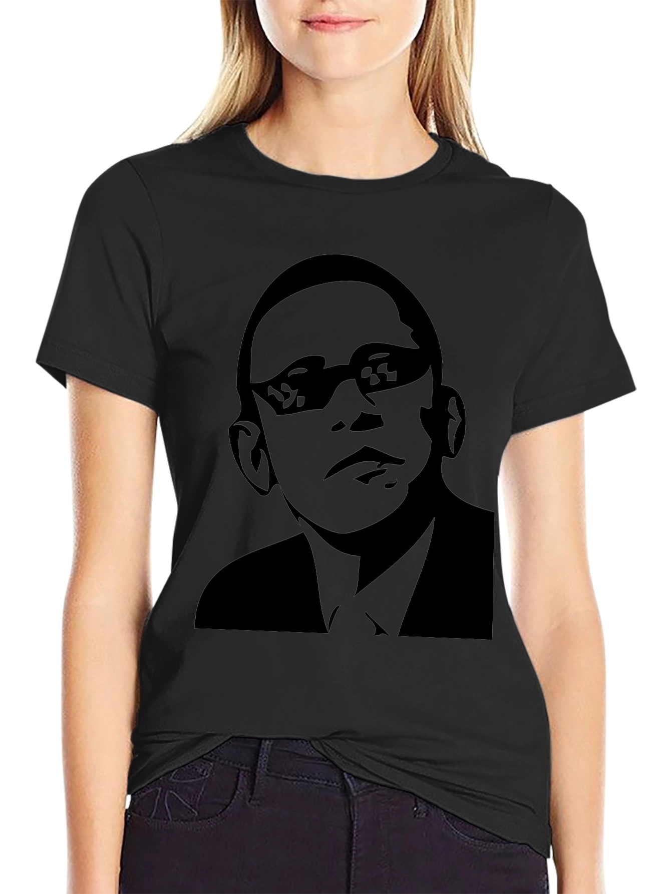 Silhouette Graphic Tee - Mens Black T-Shirt