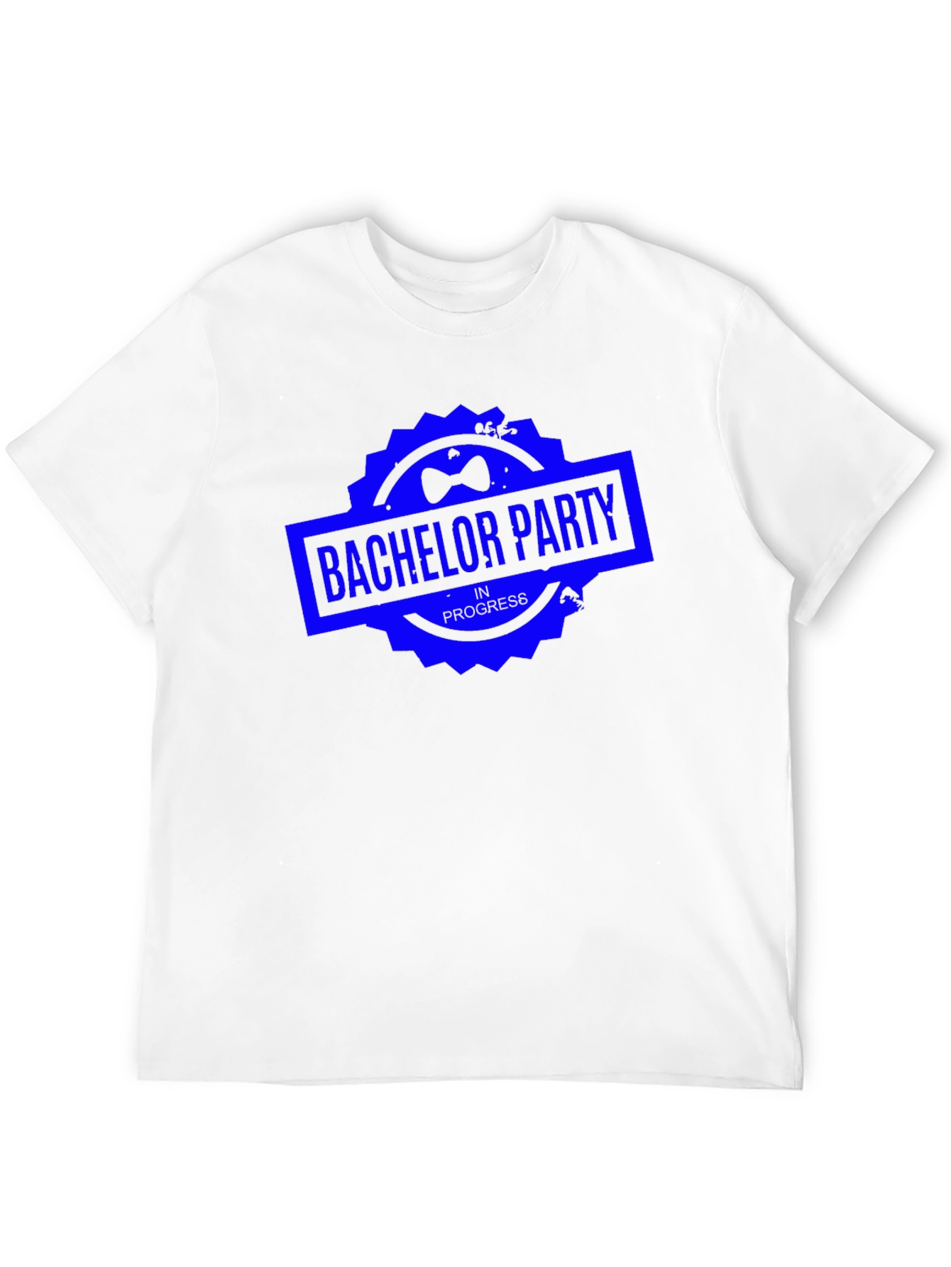 Bachelor Party in Progress Crew T-Shirt