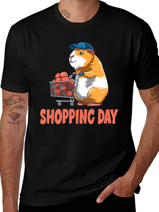 Guinea Pig Shopping Day T-Shirt