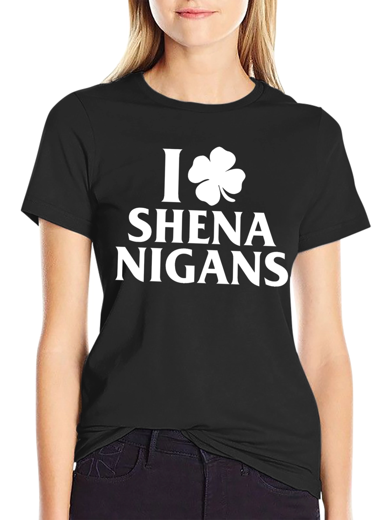 I Shamrock Shenanigans T-Shirt - Black
