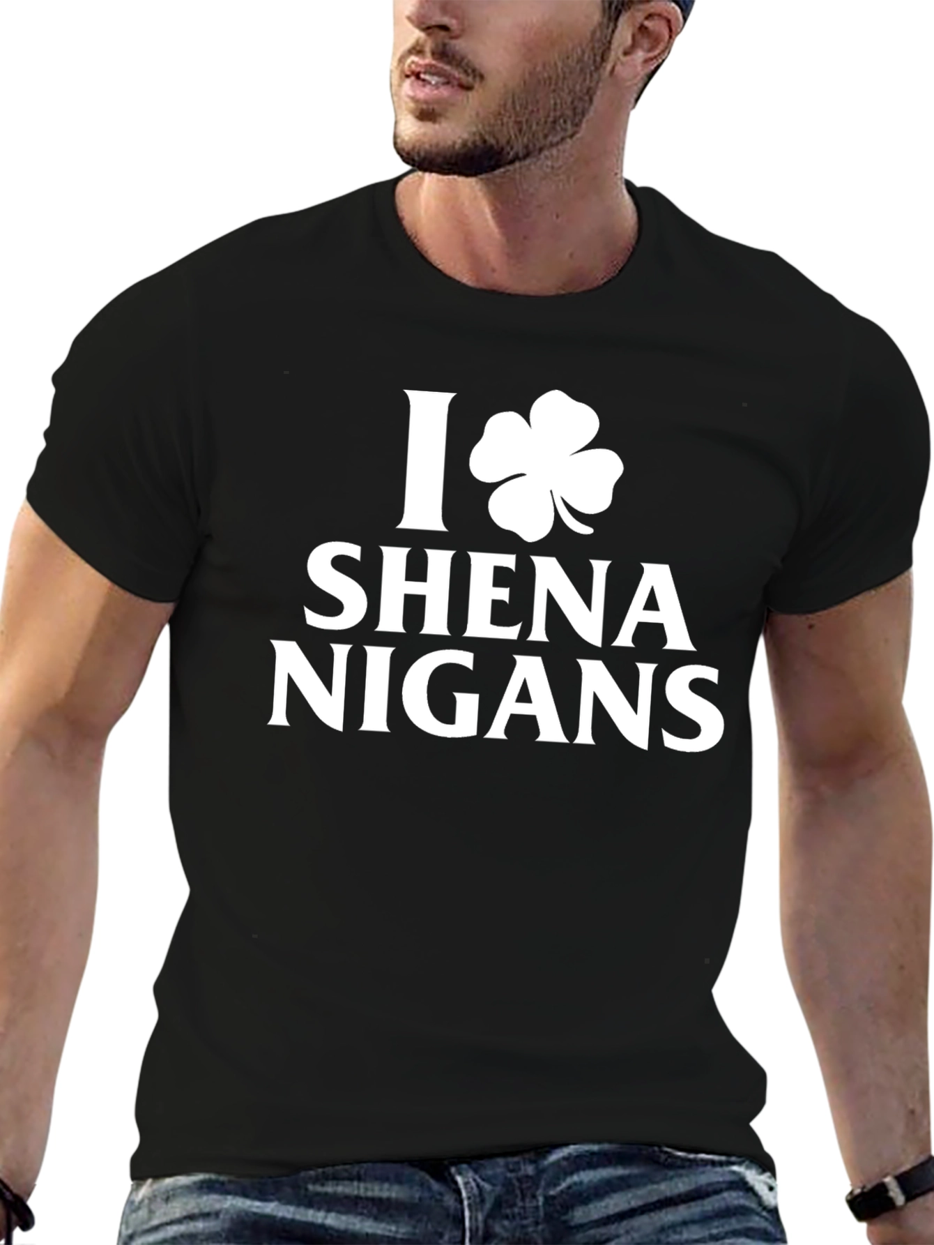 I Shamrock Shenanigans T-Shirt - Black
