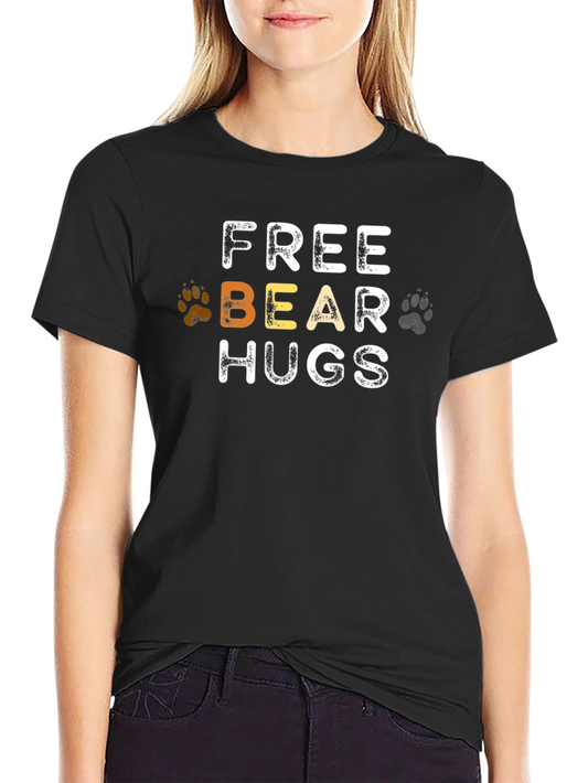 Free Bear Hugs T-Shirt Cute Graphic Tee