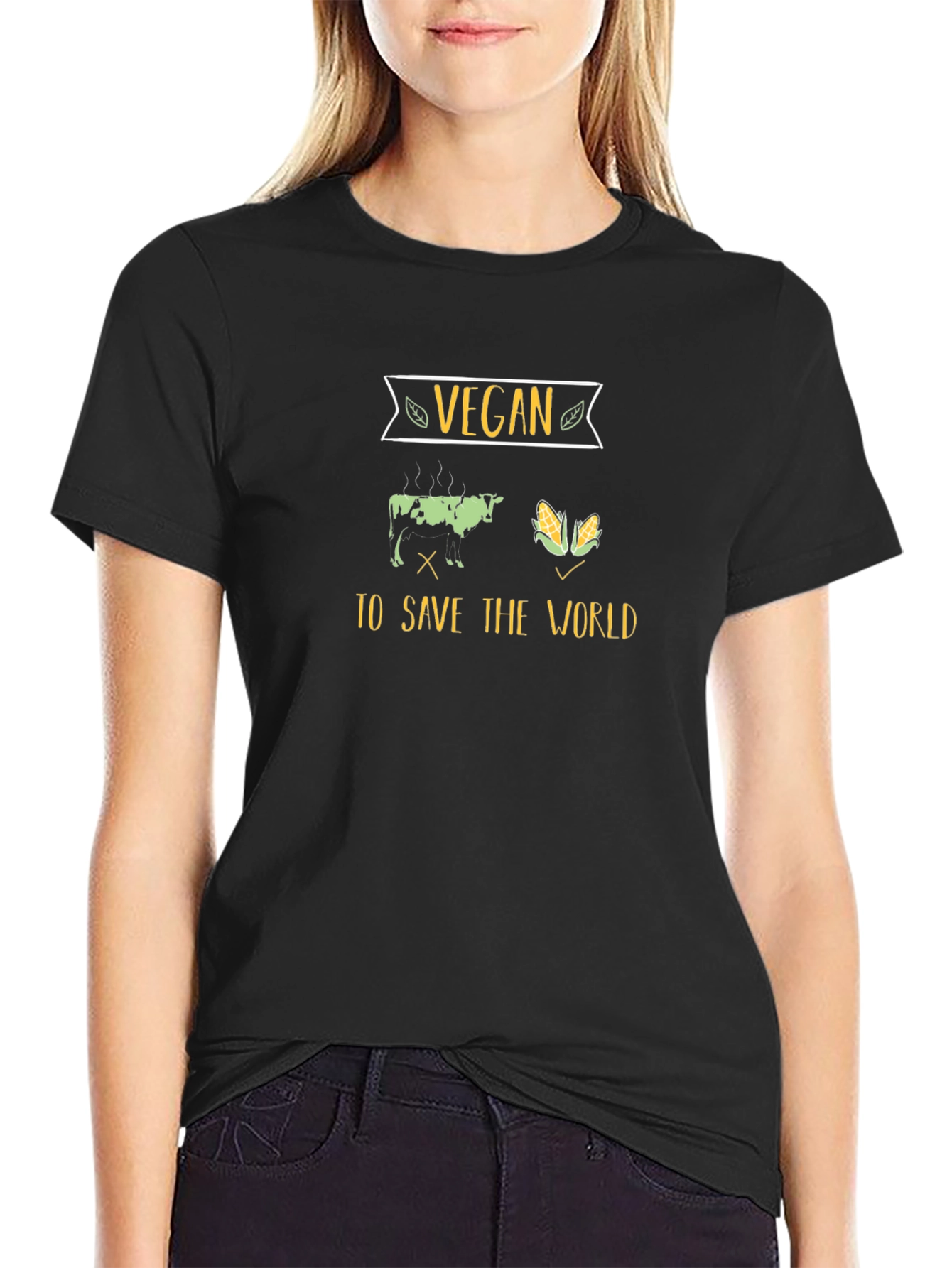 Vegan To Save The World T-Shirt