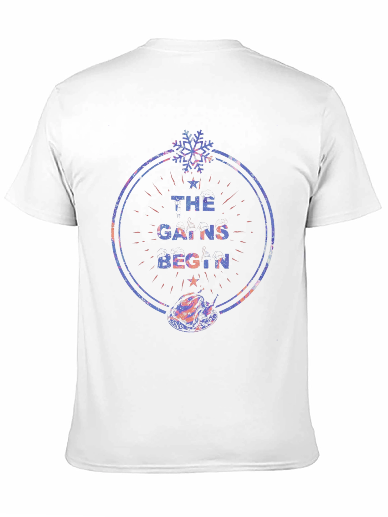 The Gains Begin Thanksgiving T-Shirt