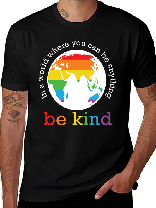 Be Kind Rainbow World T-Shirt