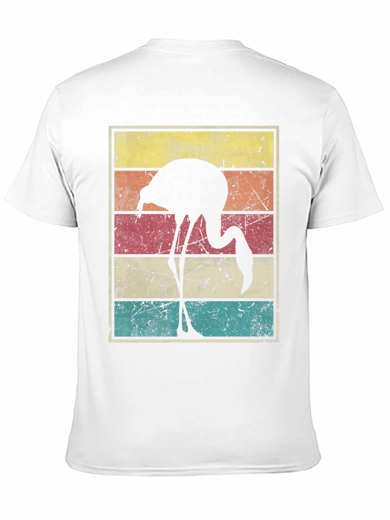 Retro Flamingo Graphic T-Shirt