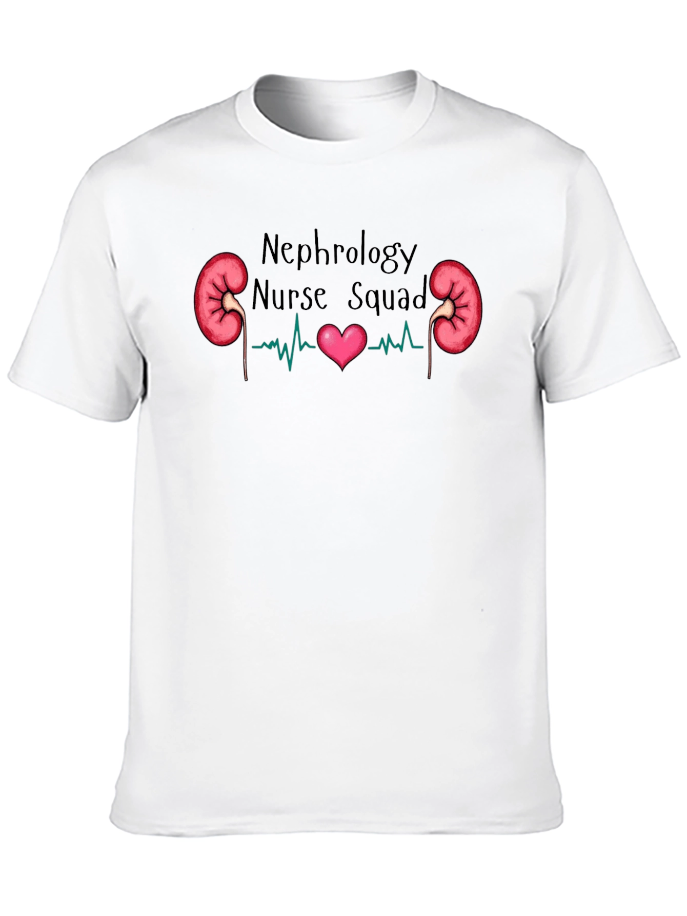 Nephrology Nurse Squad Black Graphic Tee