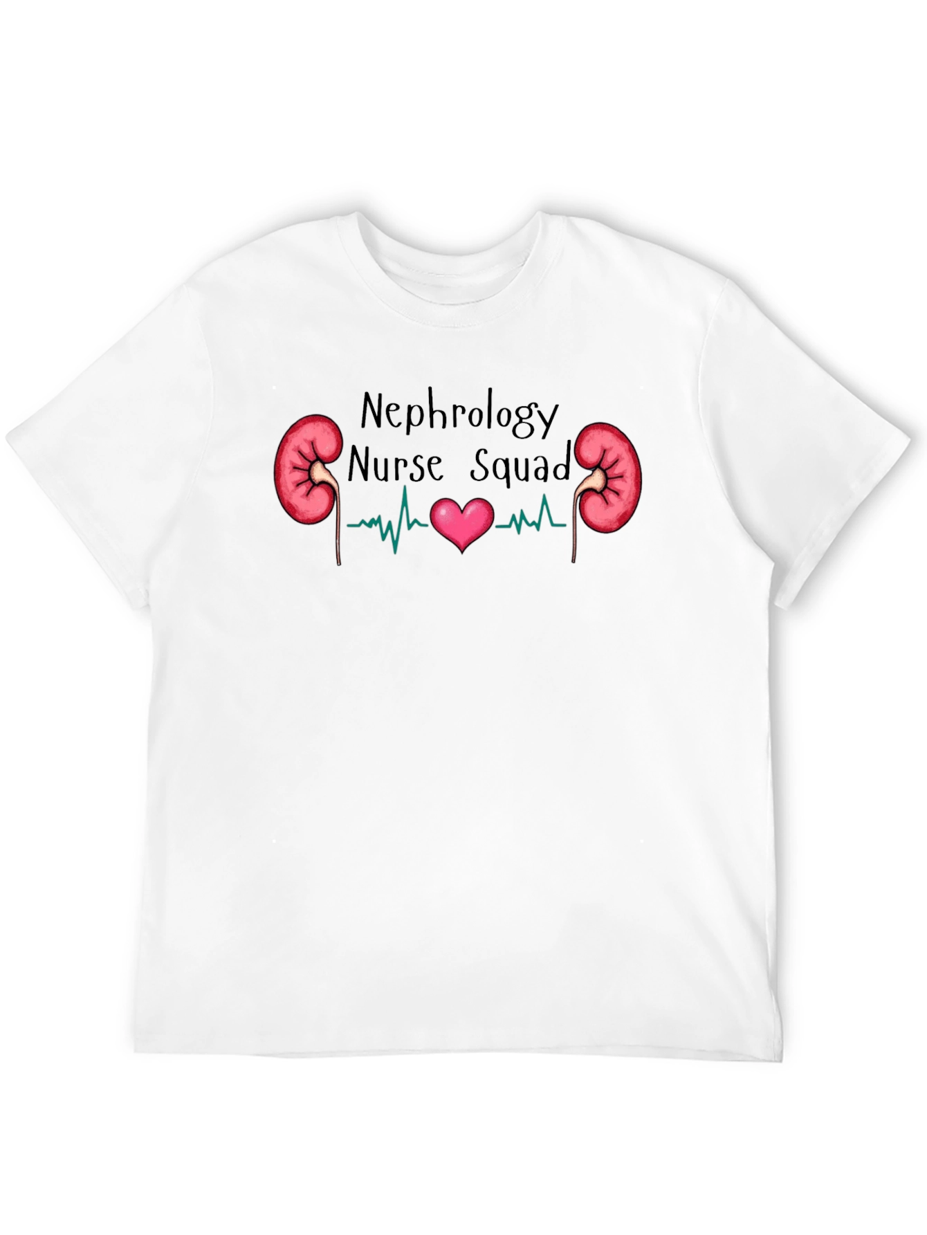 Nephrology Nurse Squad Black Graphic Tee