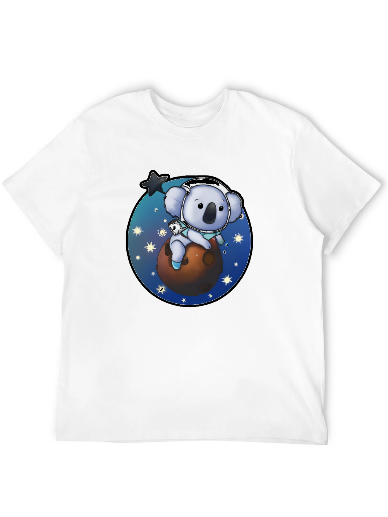Koala Astronaut T-Shirt - Space Adventure Graphic Tee