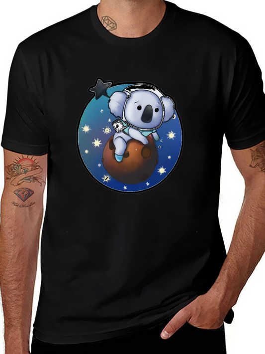 Koala Astronaut T-Shirt - Space Adventure Graphic Tee
