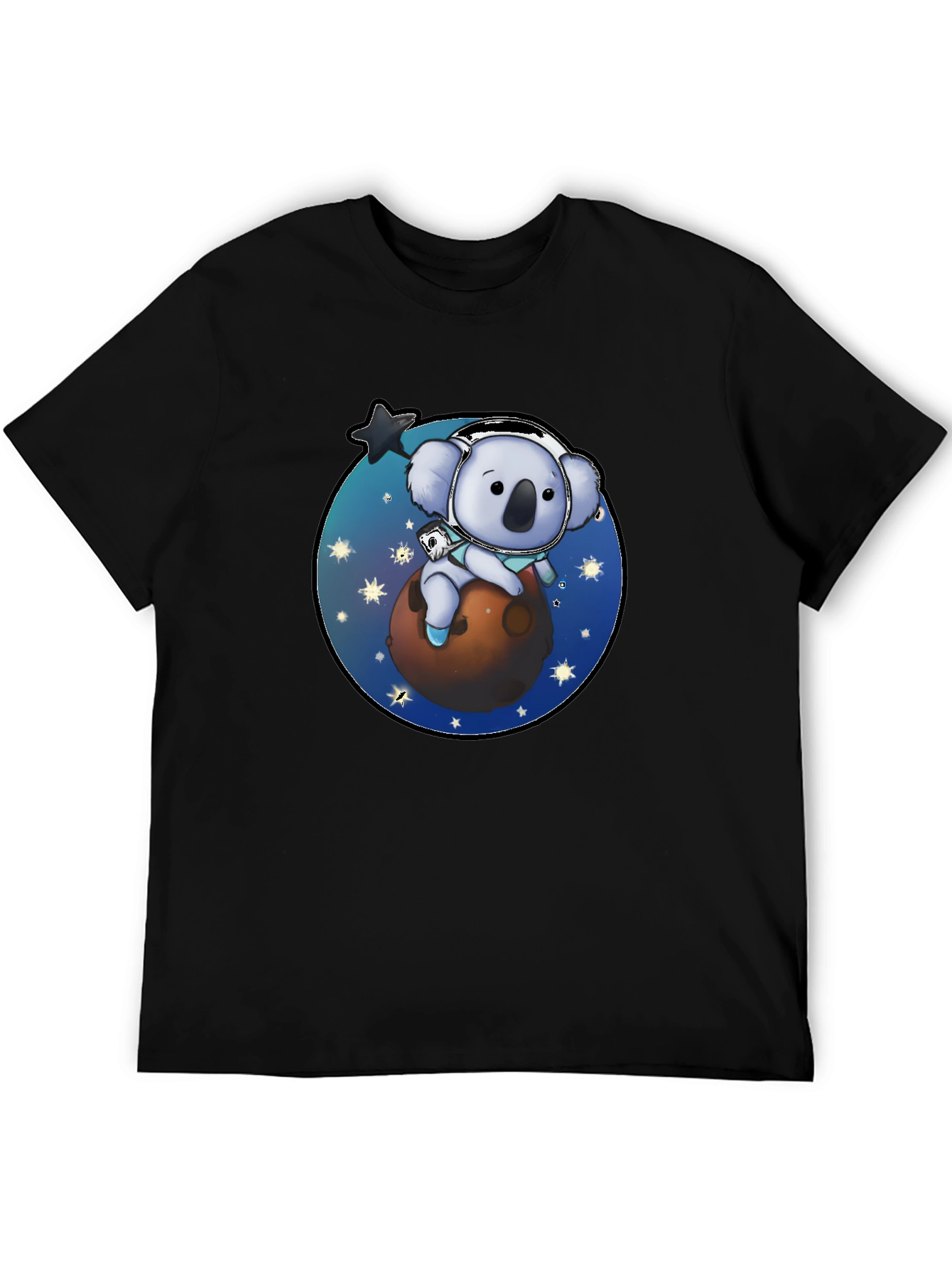 Koala Astronaut T-Shirt - Space Adventure Graphic Tee