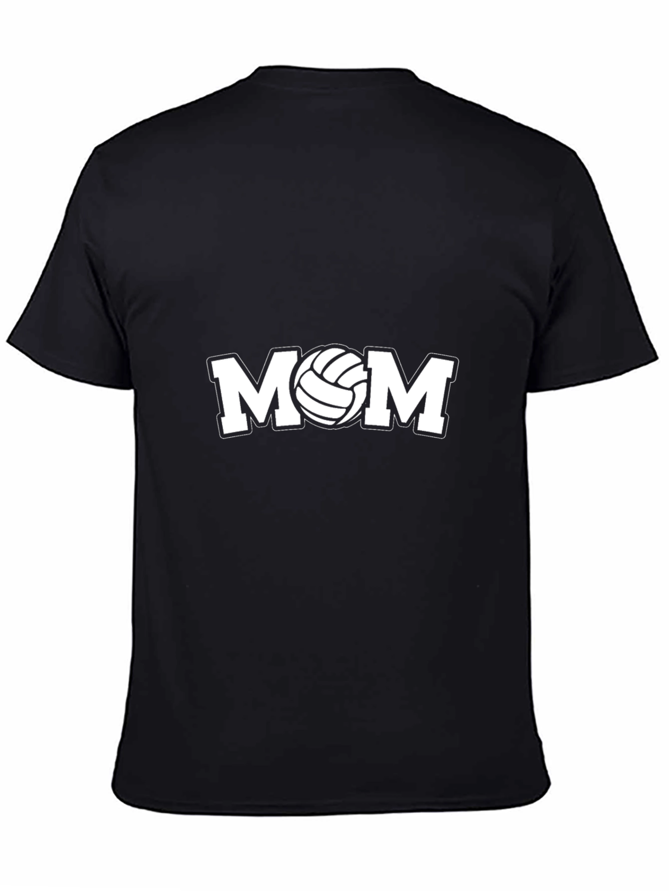 Volleyball Mom Black T-Shirt
