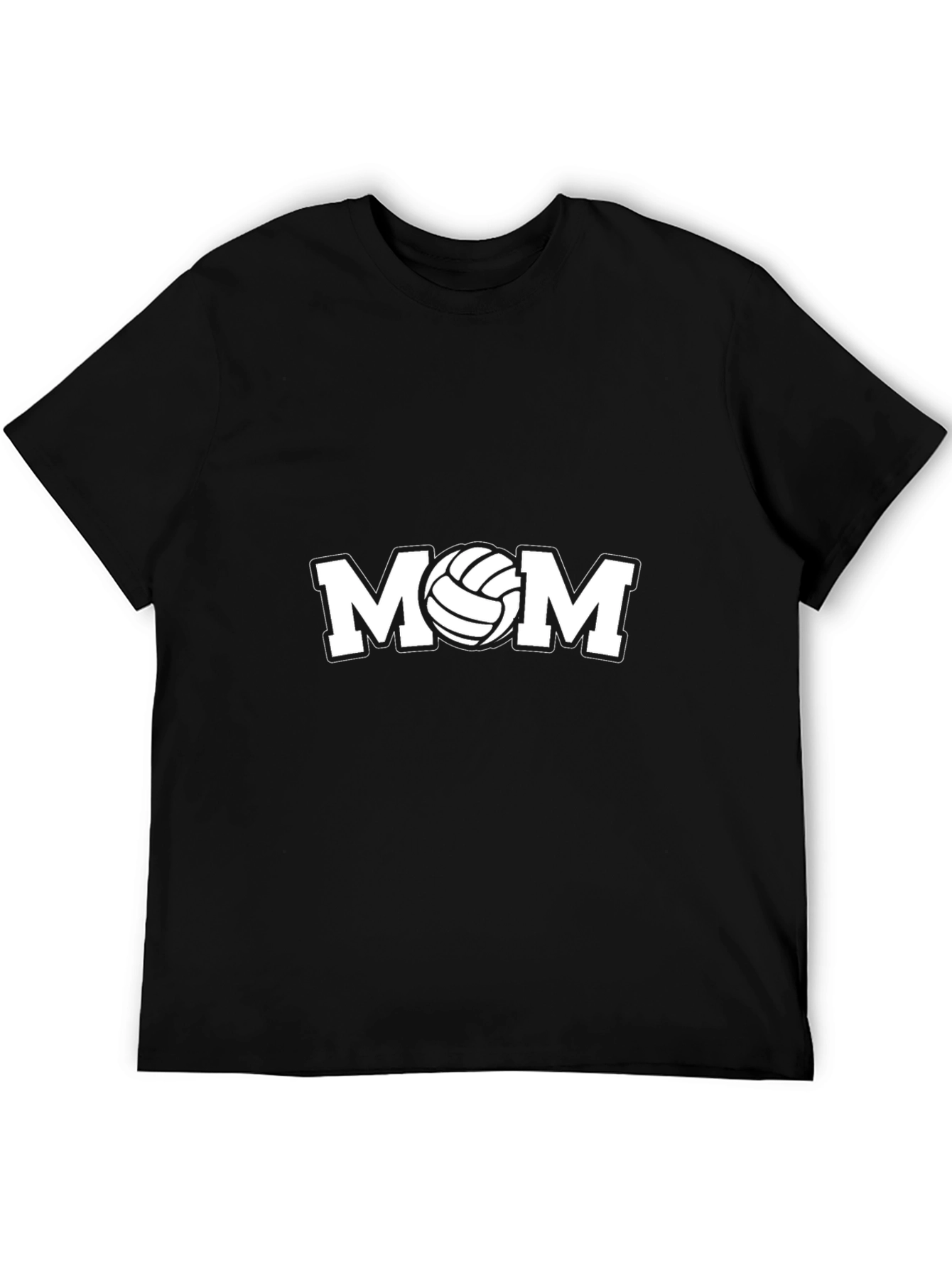 Volleyball Mom Black T-Shirt
