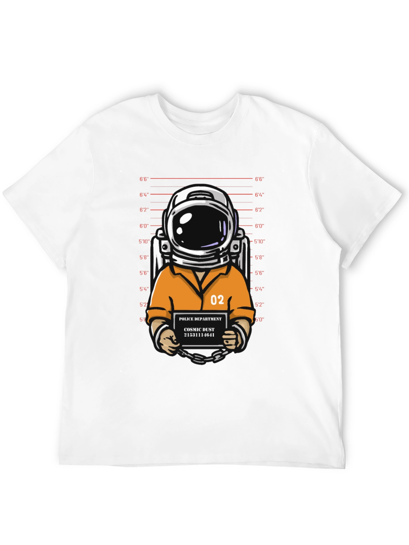 Cosmic Dust Inmate Graphic T-Shirt