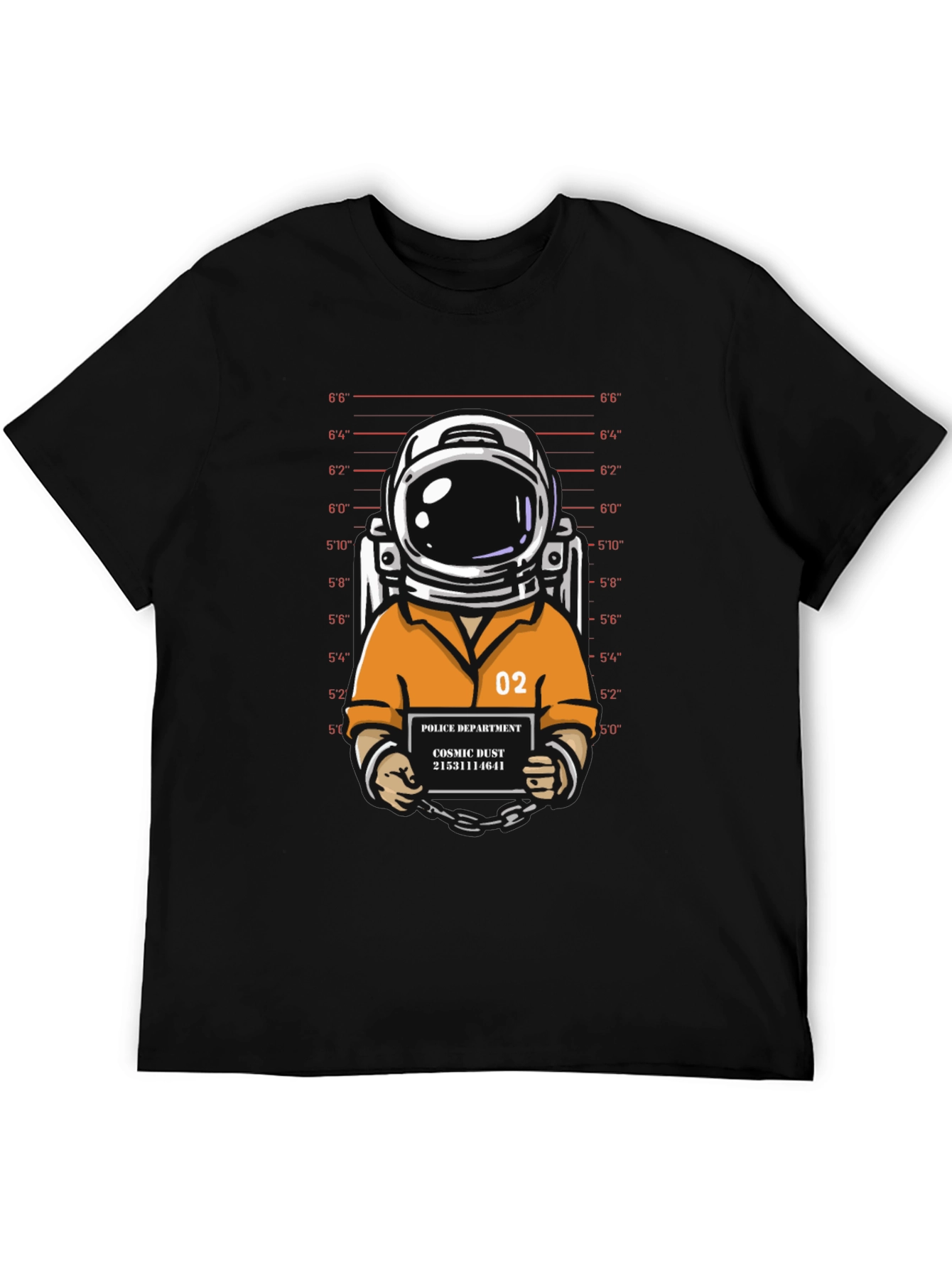 Cosmic Dust Inmate Graphic T-Shirt