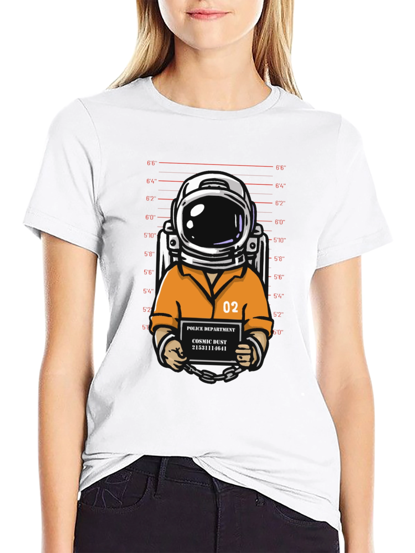 Cosmic Dust Inmate Graphic T-Shirt
