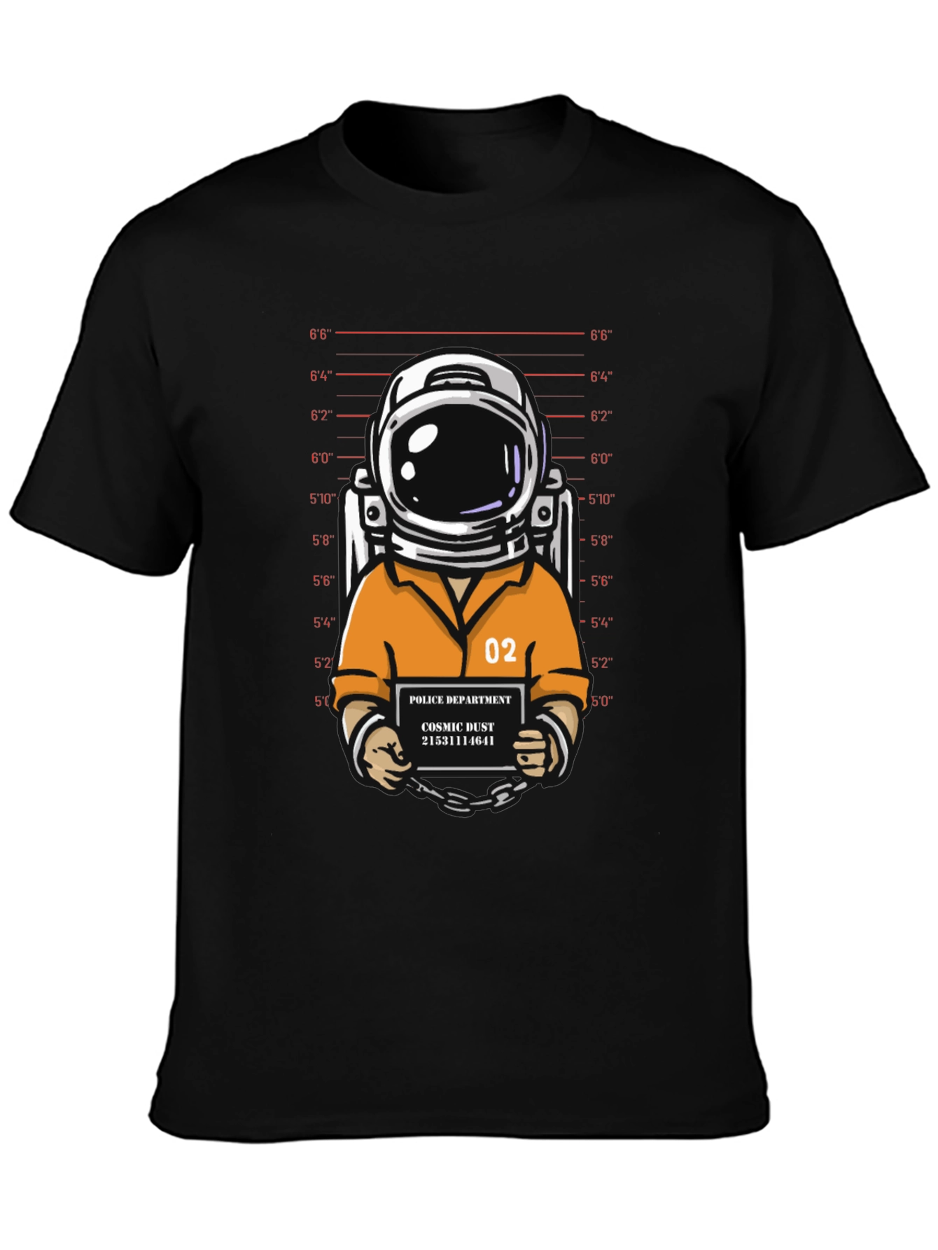Cosmic Dust Inmate Graphic T-Shirt