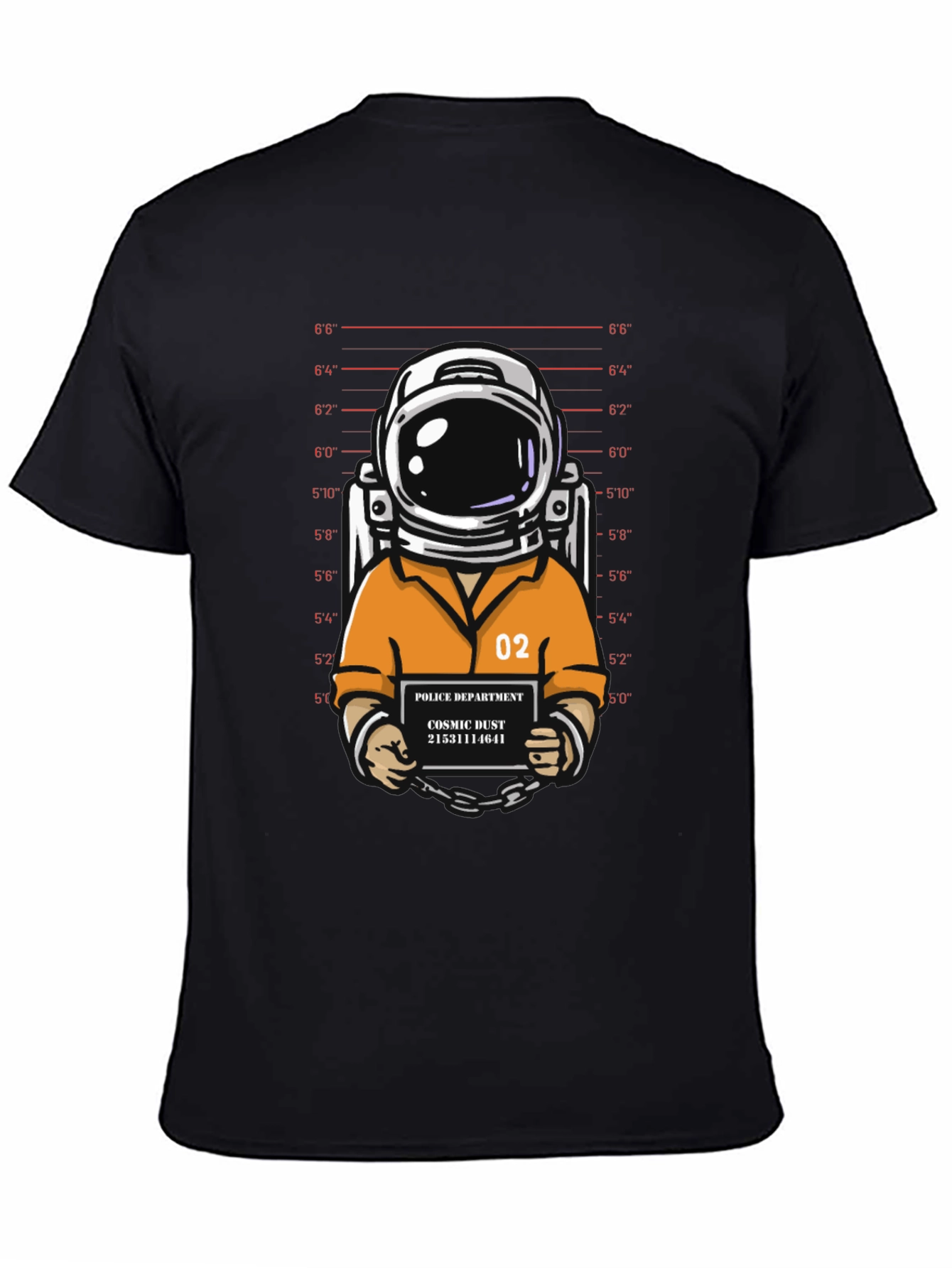 Cosmic Dust Inmate Graphic T-Shirt