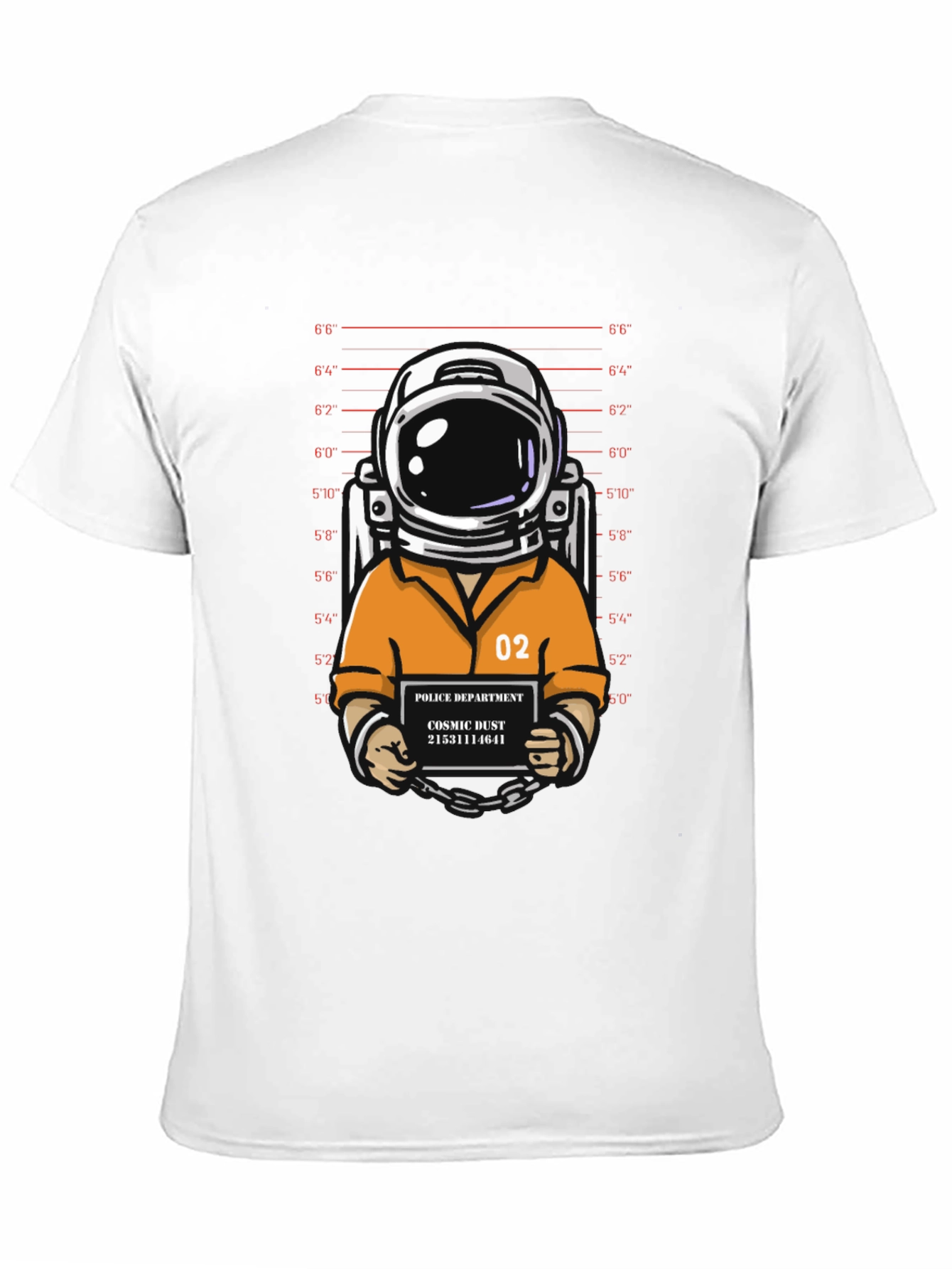 Cosmic Dust Inmate Graphic T-Shirt
