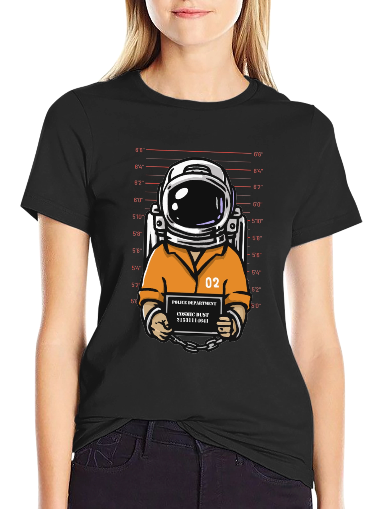Cosmic Dust Inmate Graphic T-Shirt
