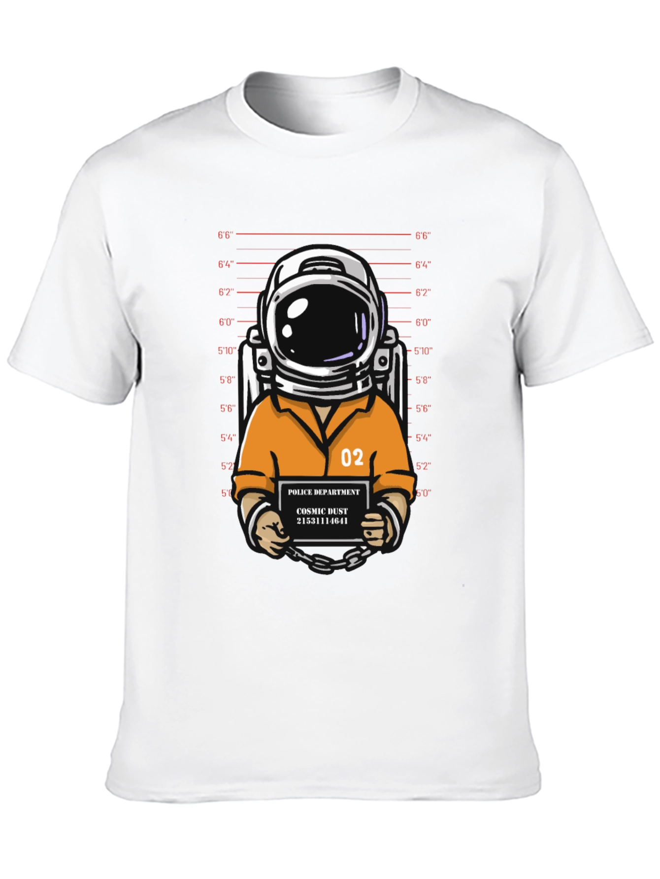 Cosmic Dust Inmate Graphic T-Shirt