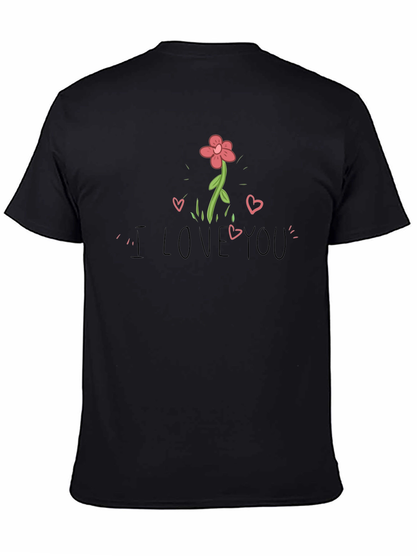 I Love You Graphic Tee - Trendy Unisex Fit