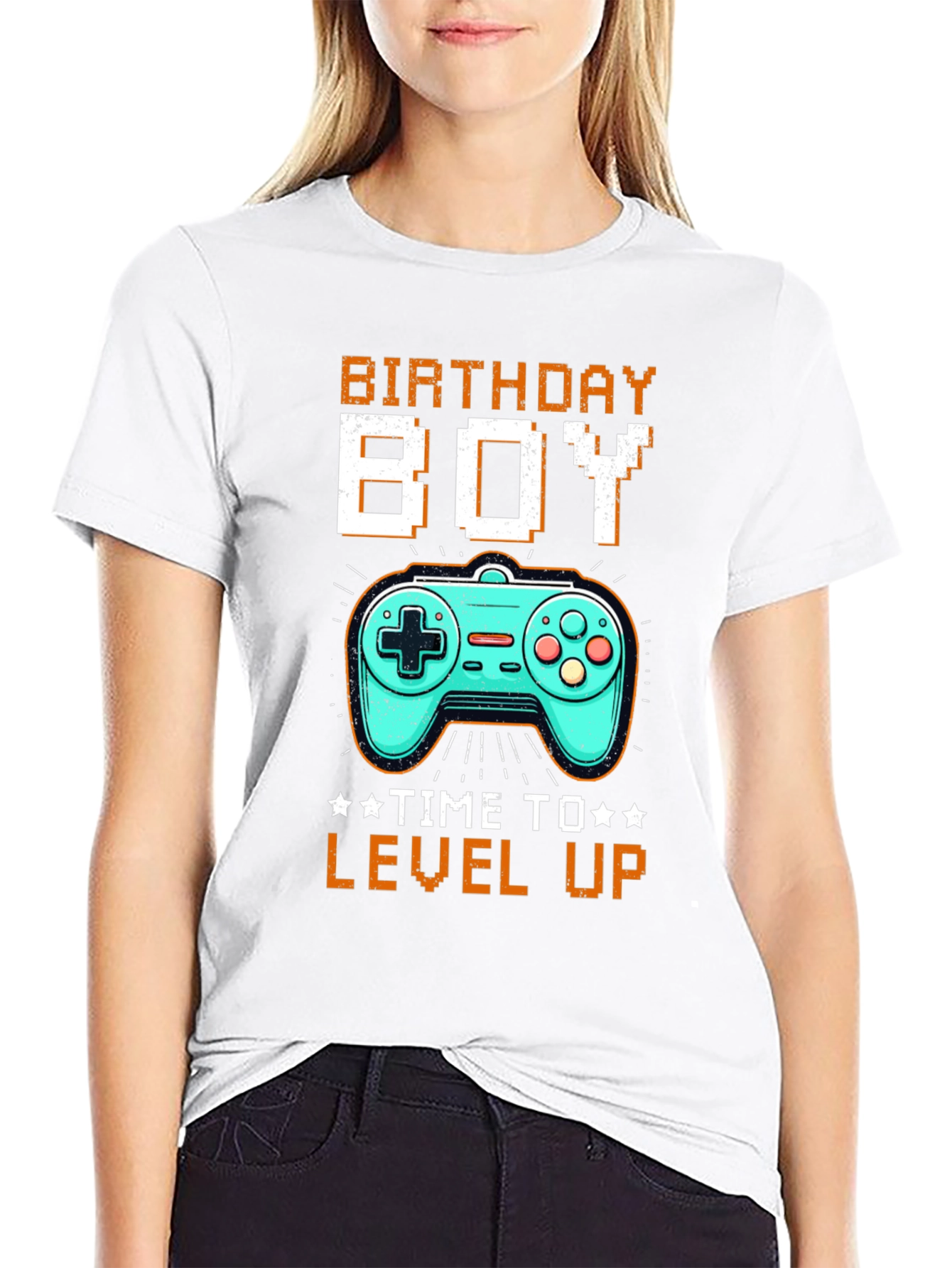 Birthday Boy Level Up Gamer T-Shirt
