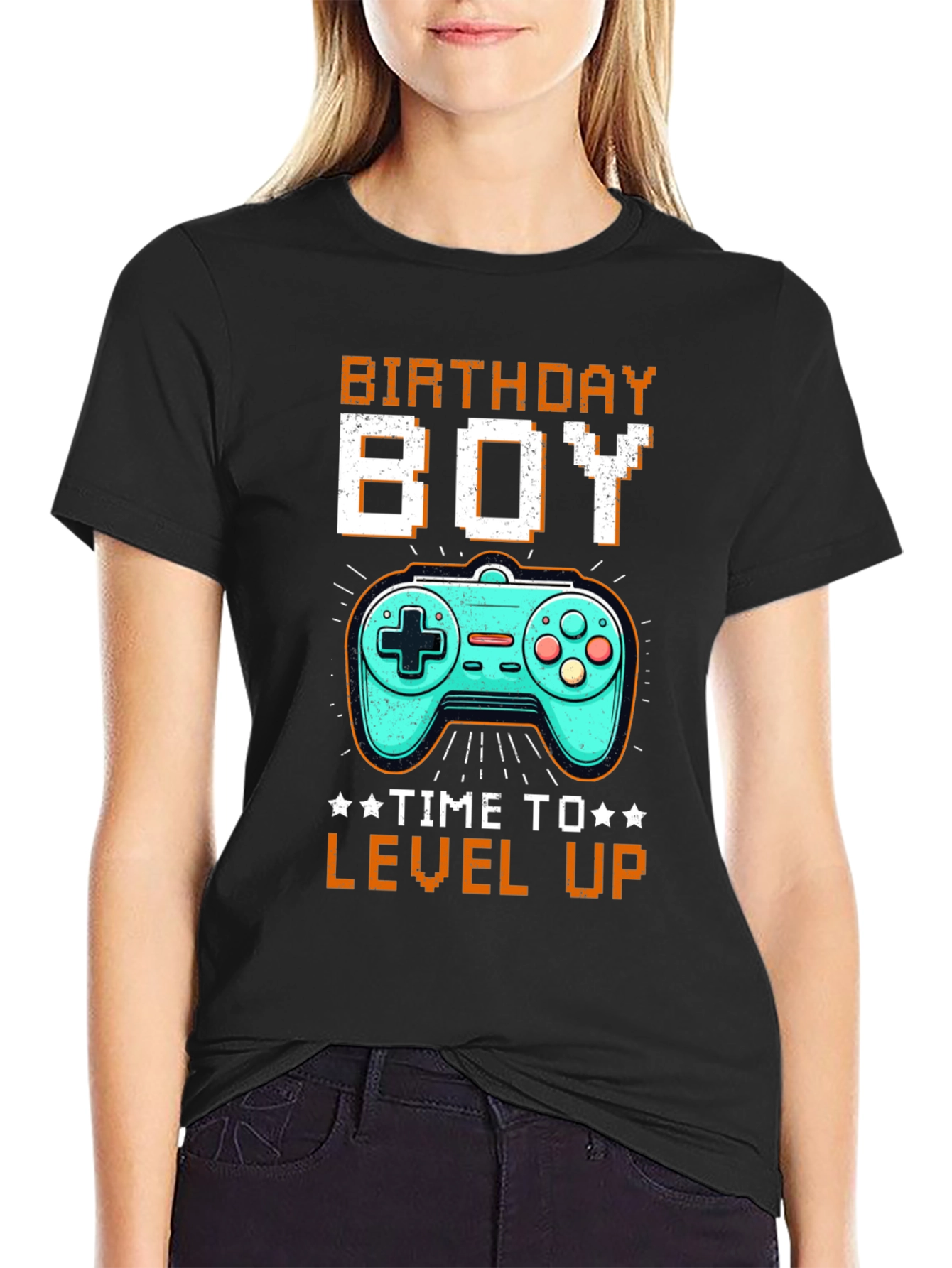 Birthday Boy Level Up Gamer T-Shirt
