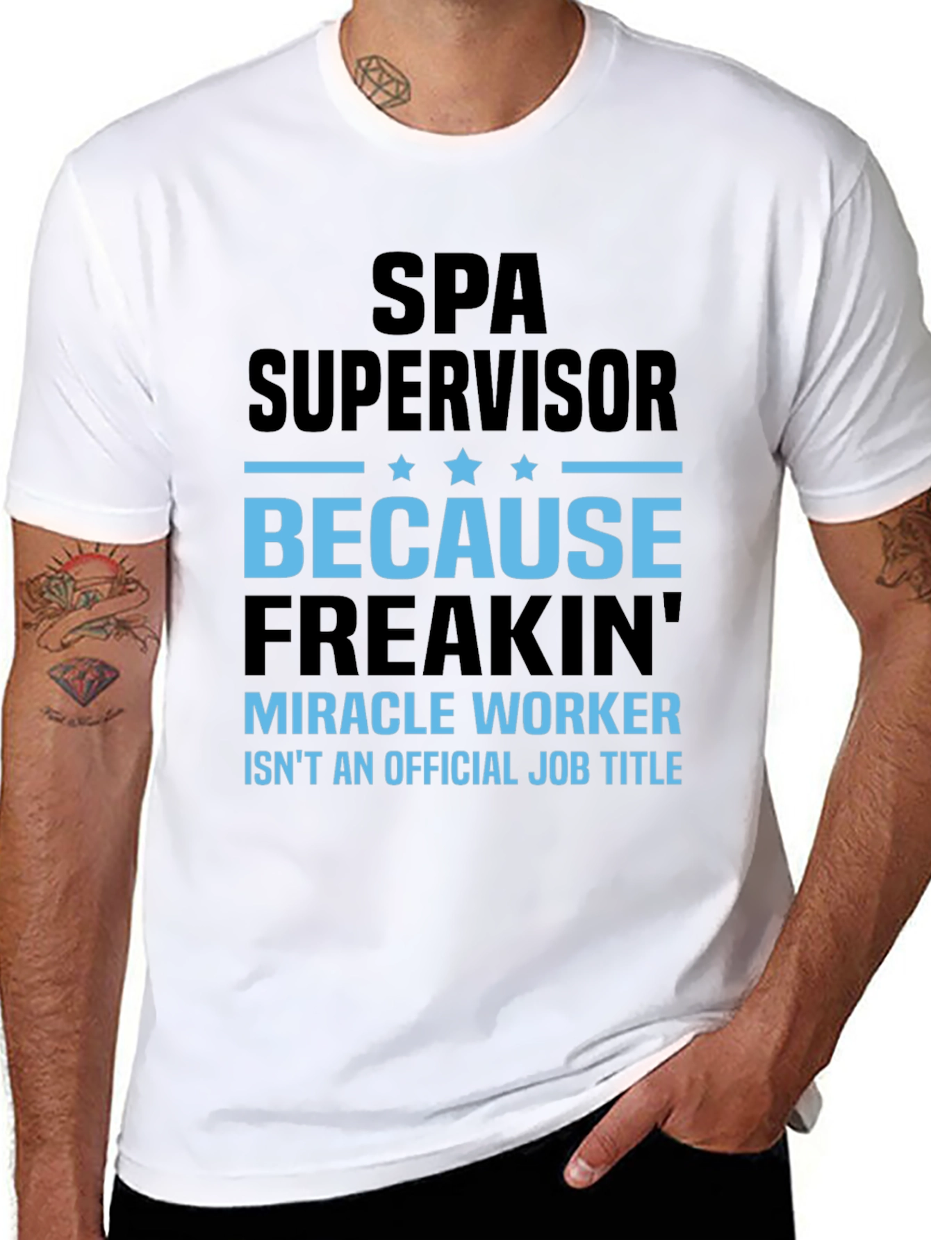 Spa Supervisor Miracle Worker T-Shirt