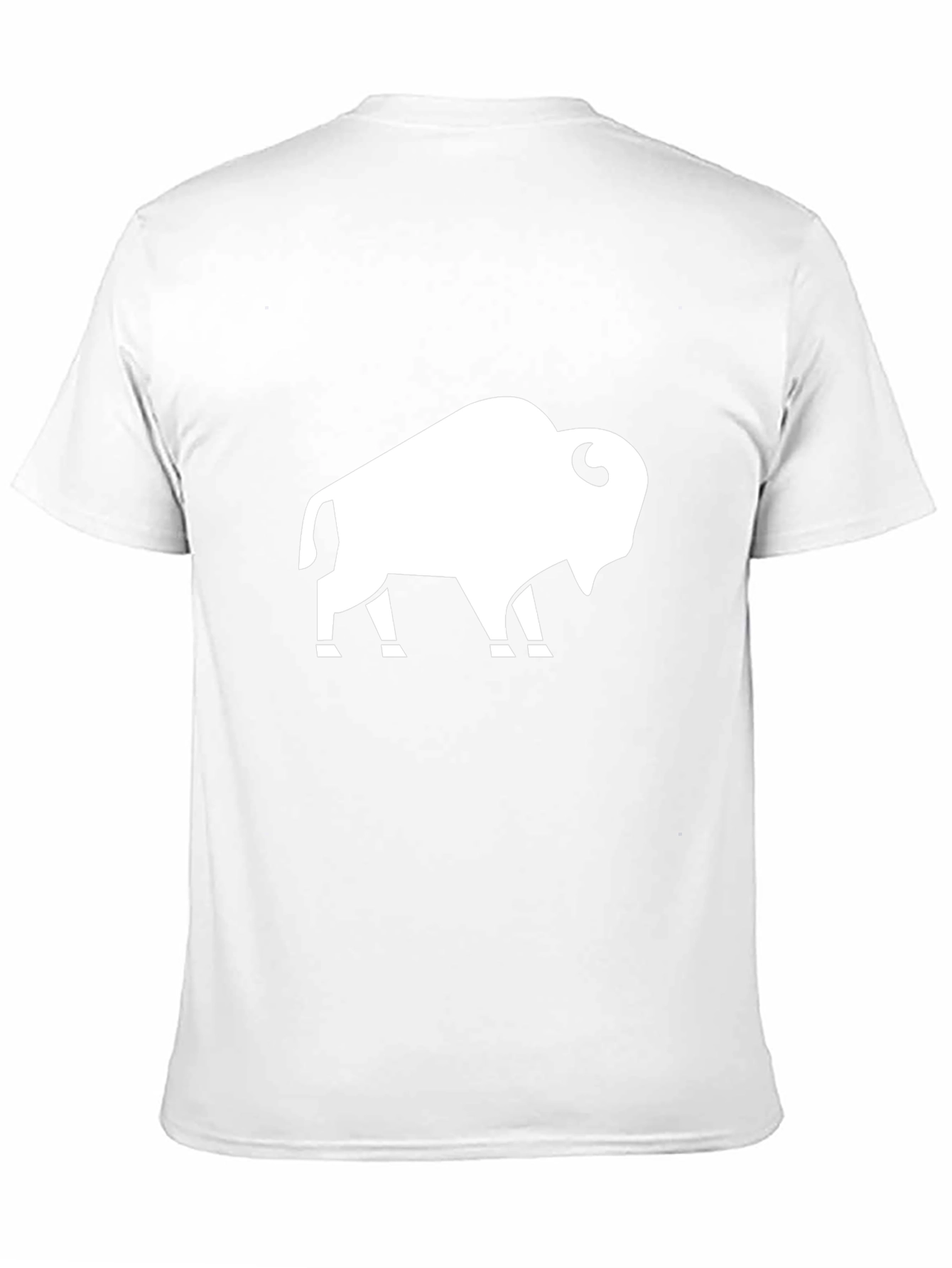 Buffalo Graphic Tee - Black Cotton Casual Shirt