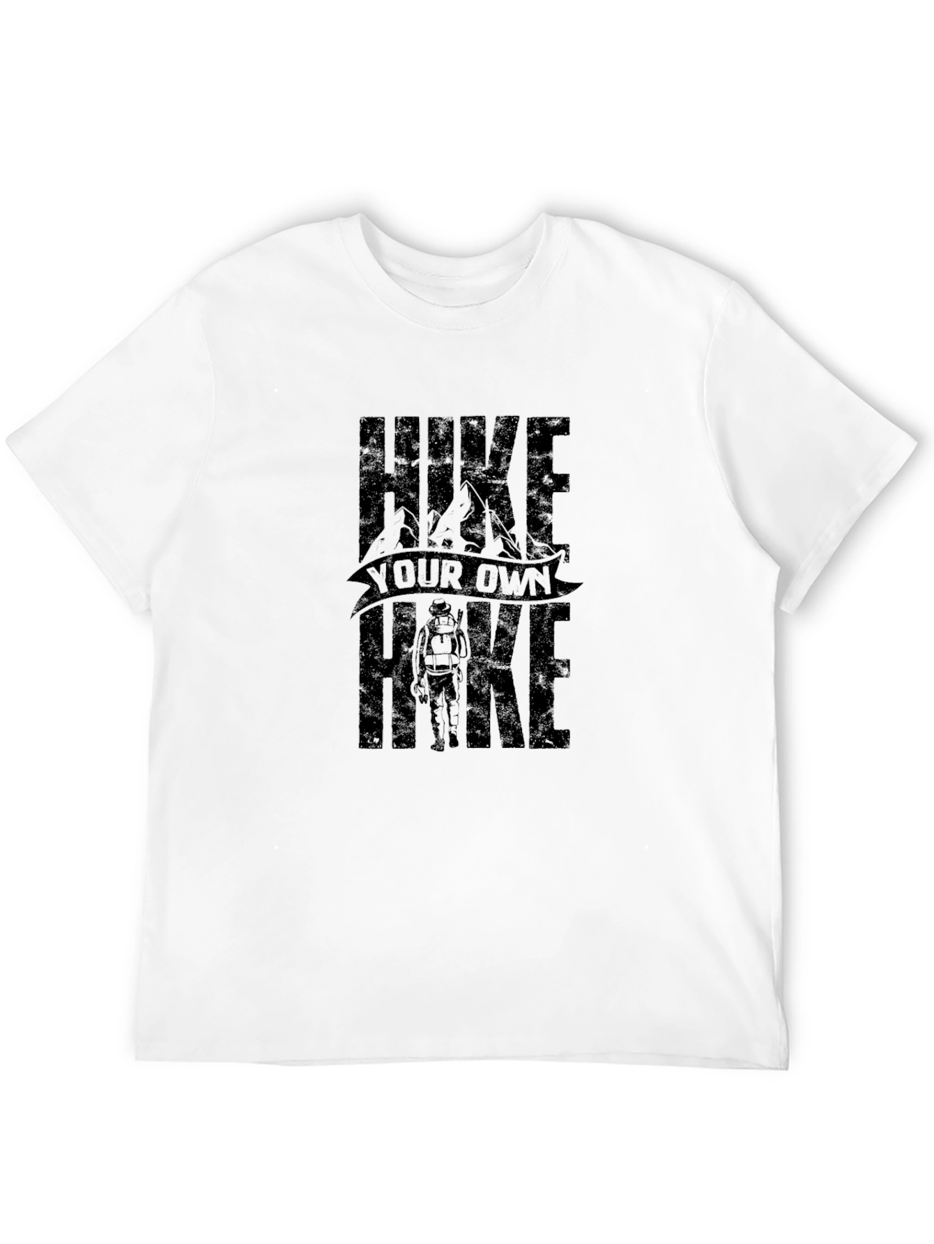 Hike Your Own Hike Black Graphic Tee