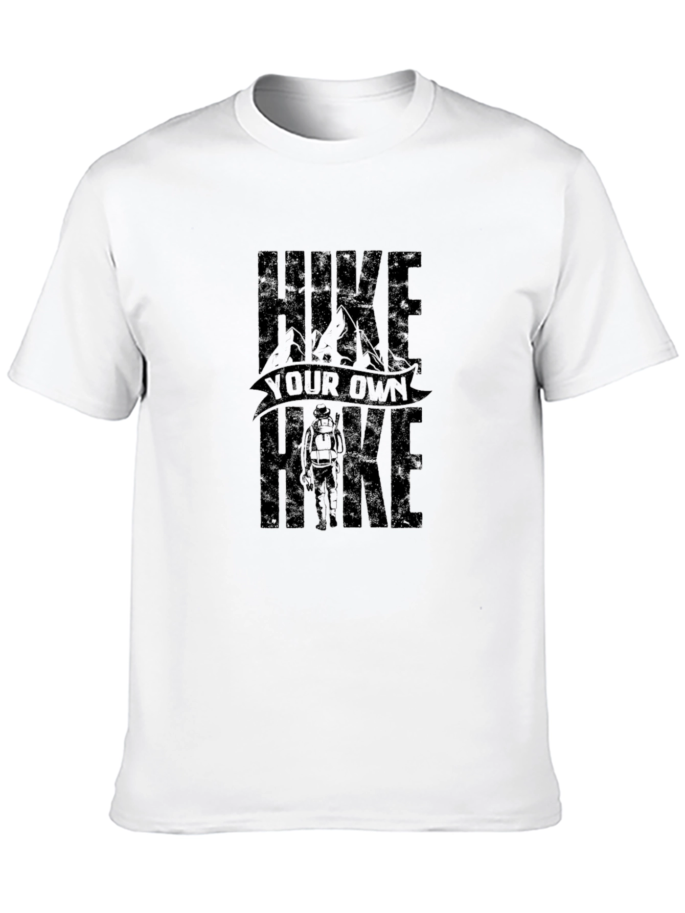 Hike Your Own Hike Black Graphic Tee
