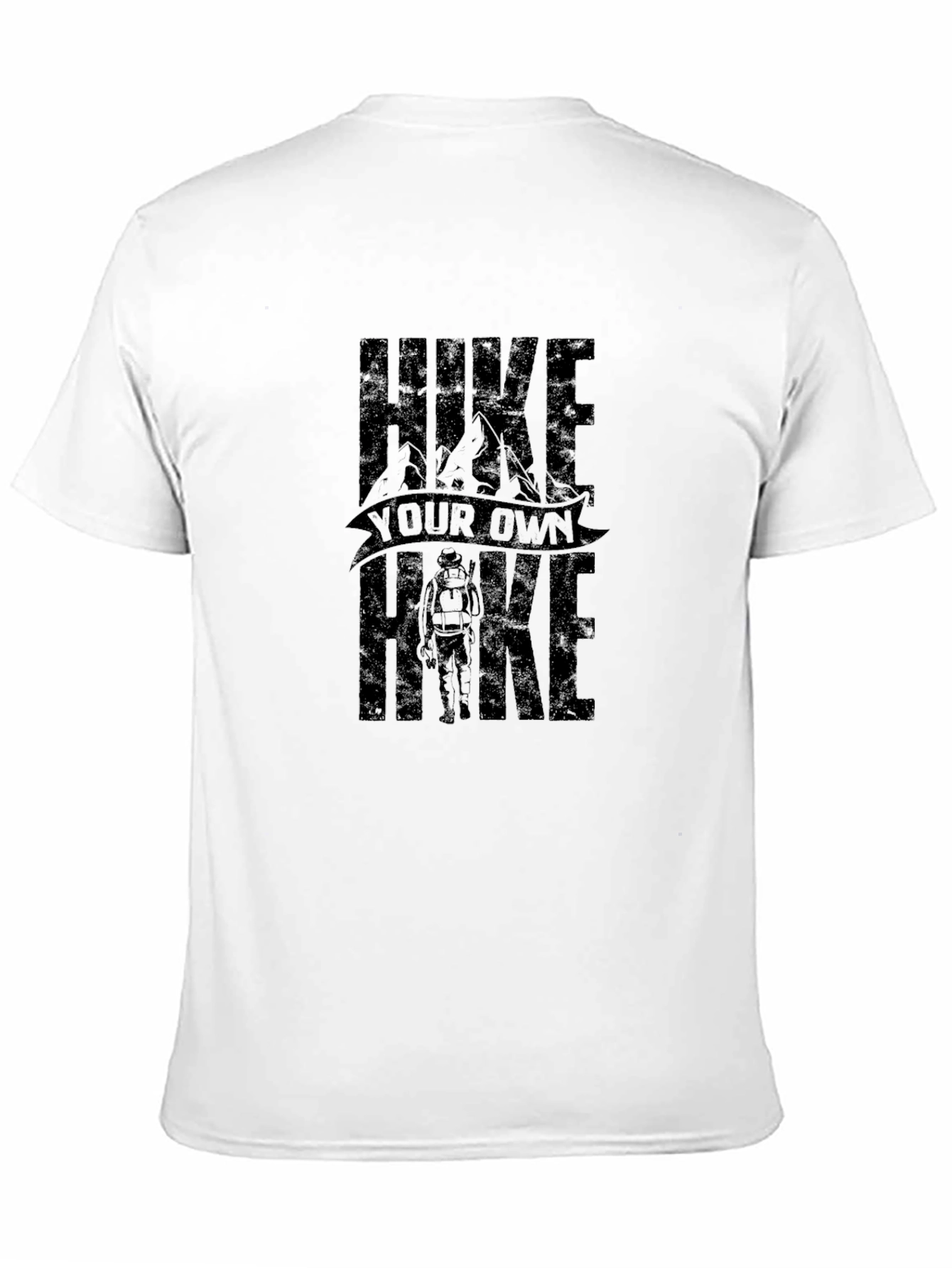 Hike Your Own Hike Black Graphic Tee